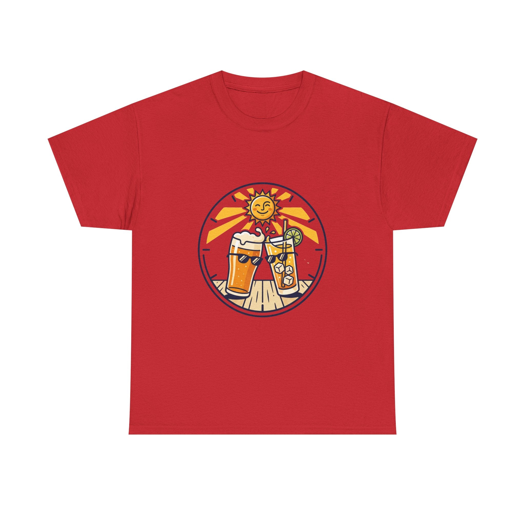 Day Drinking T-Shirt — Sunny Beach Drinks Graphic Tee