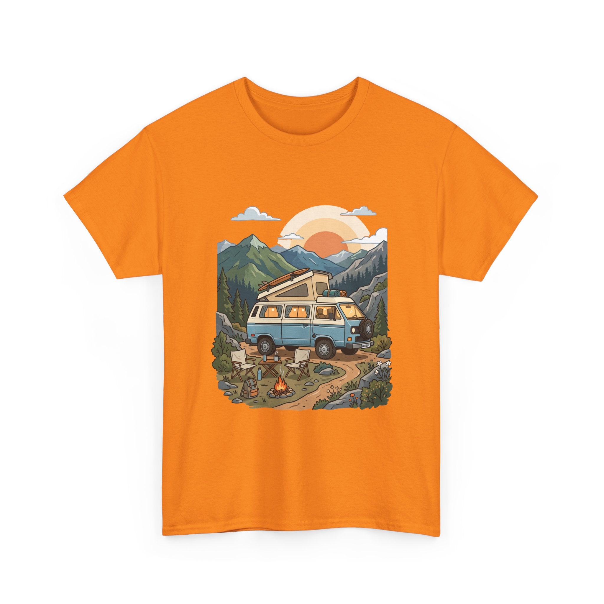 Adventure Van Tee – Retro Camper Roadtrip T-Shirt