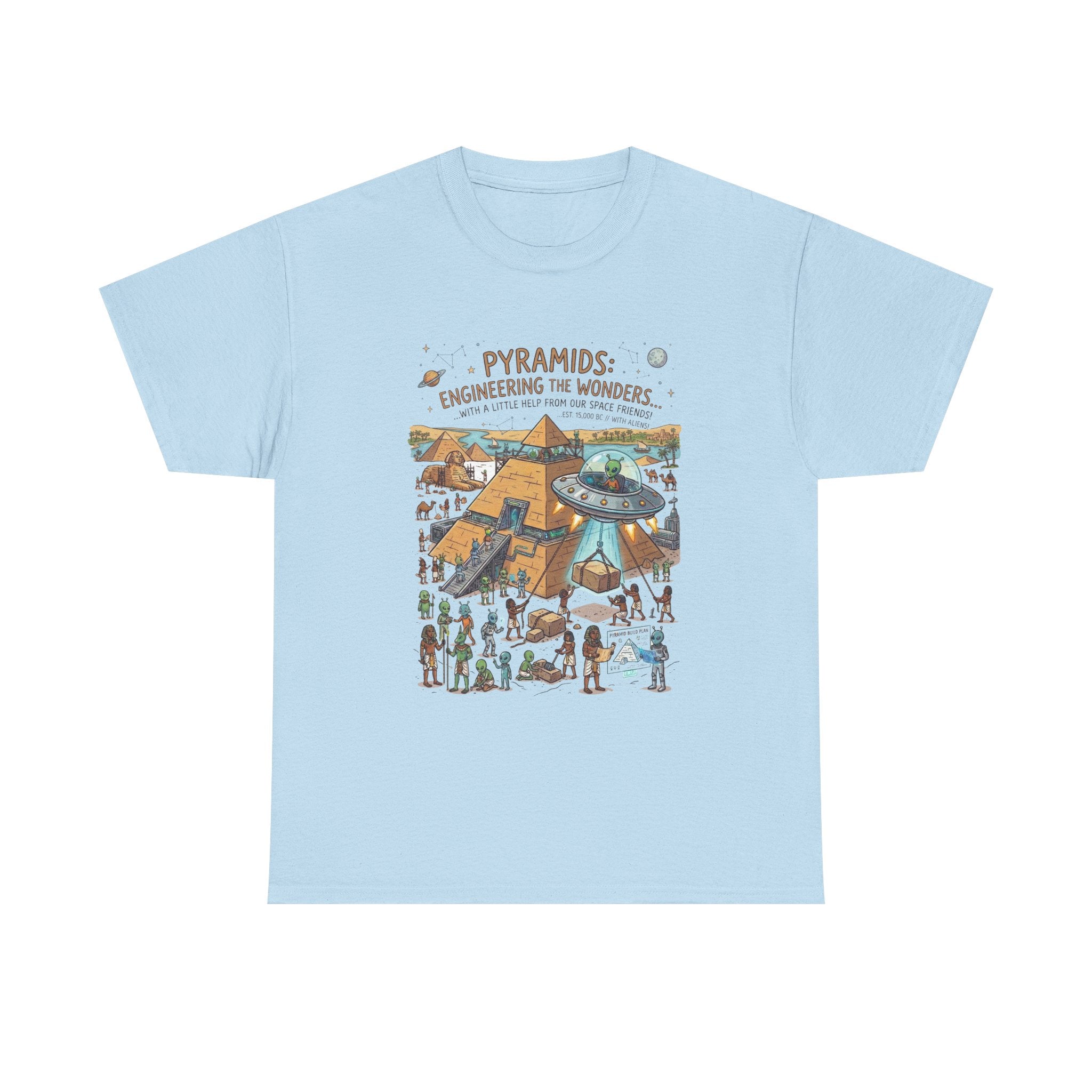 Pyramids: Engineering the Wonders Graphic Tee