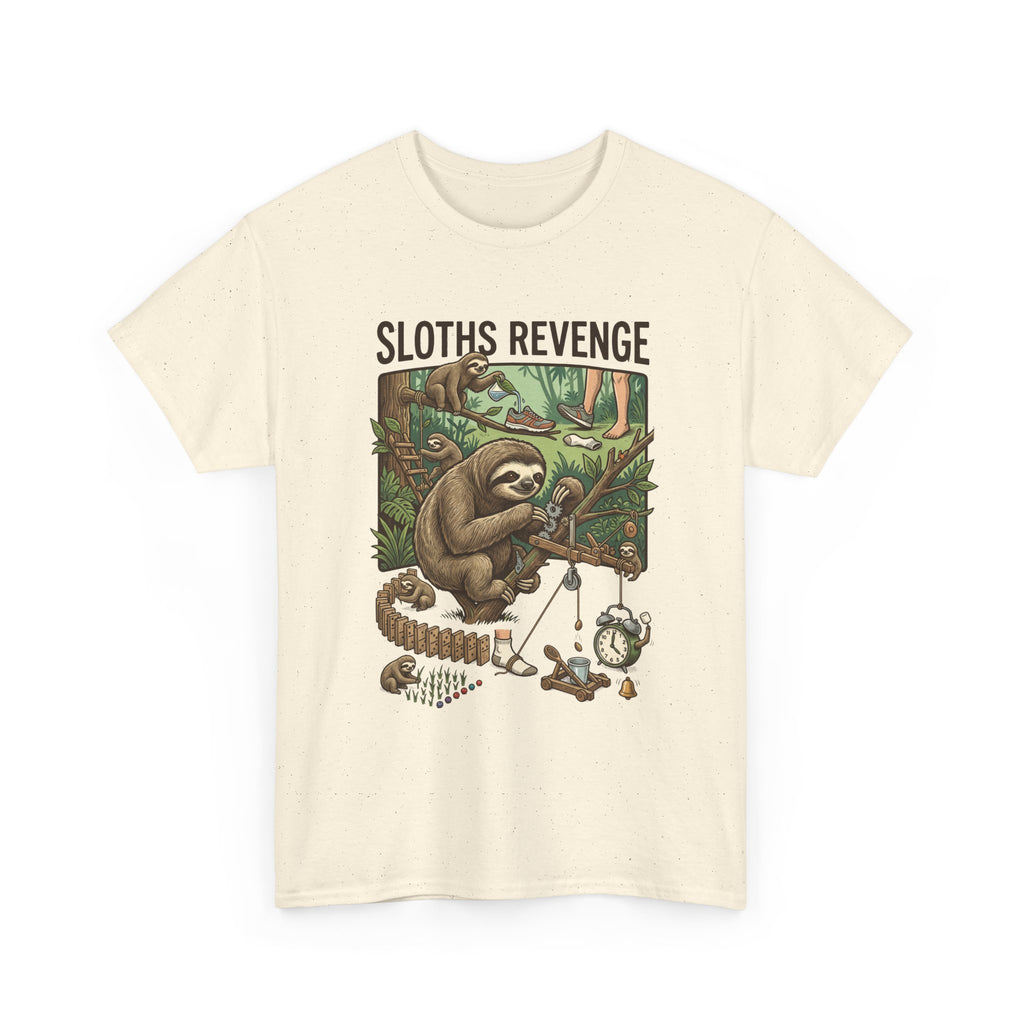 Sloths Revenge T-Shirt — Funny Retro Sloth Graphic Tee