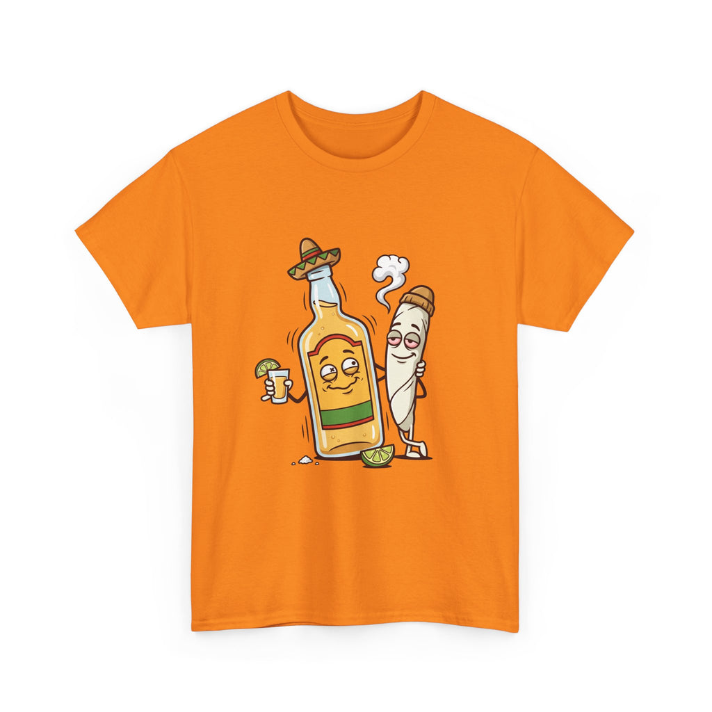 Tequila & Joint Funny Graphic Tee
