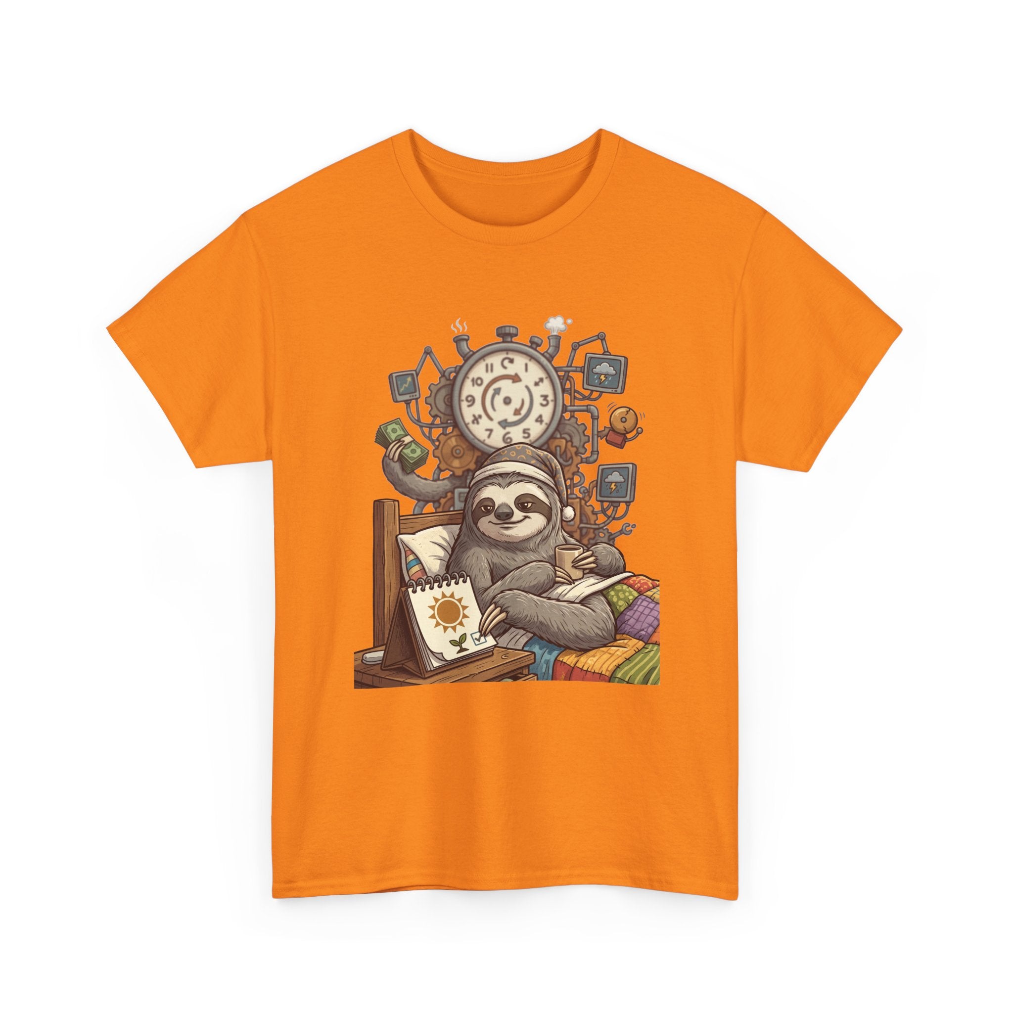 Sloth Cozy Vibes T‑Shirt