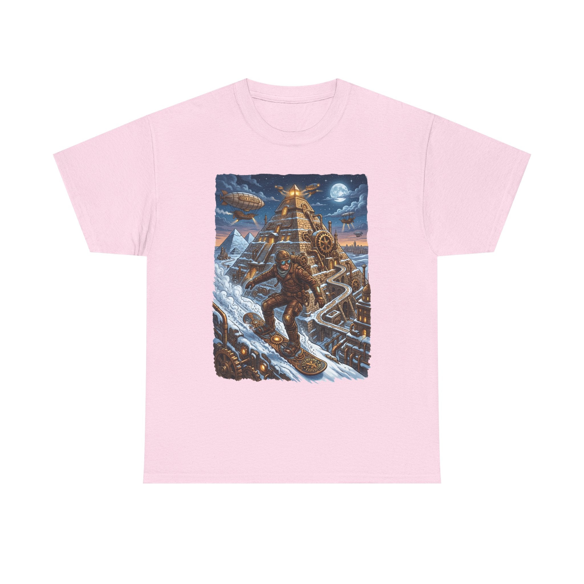 Aztec Pyramid Adventure T-Shirt — Fantasy Explorer Graphic Tee