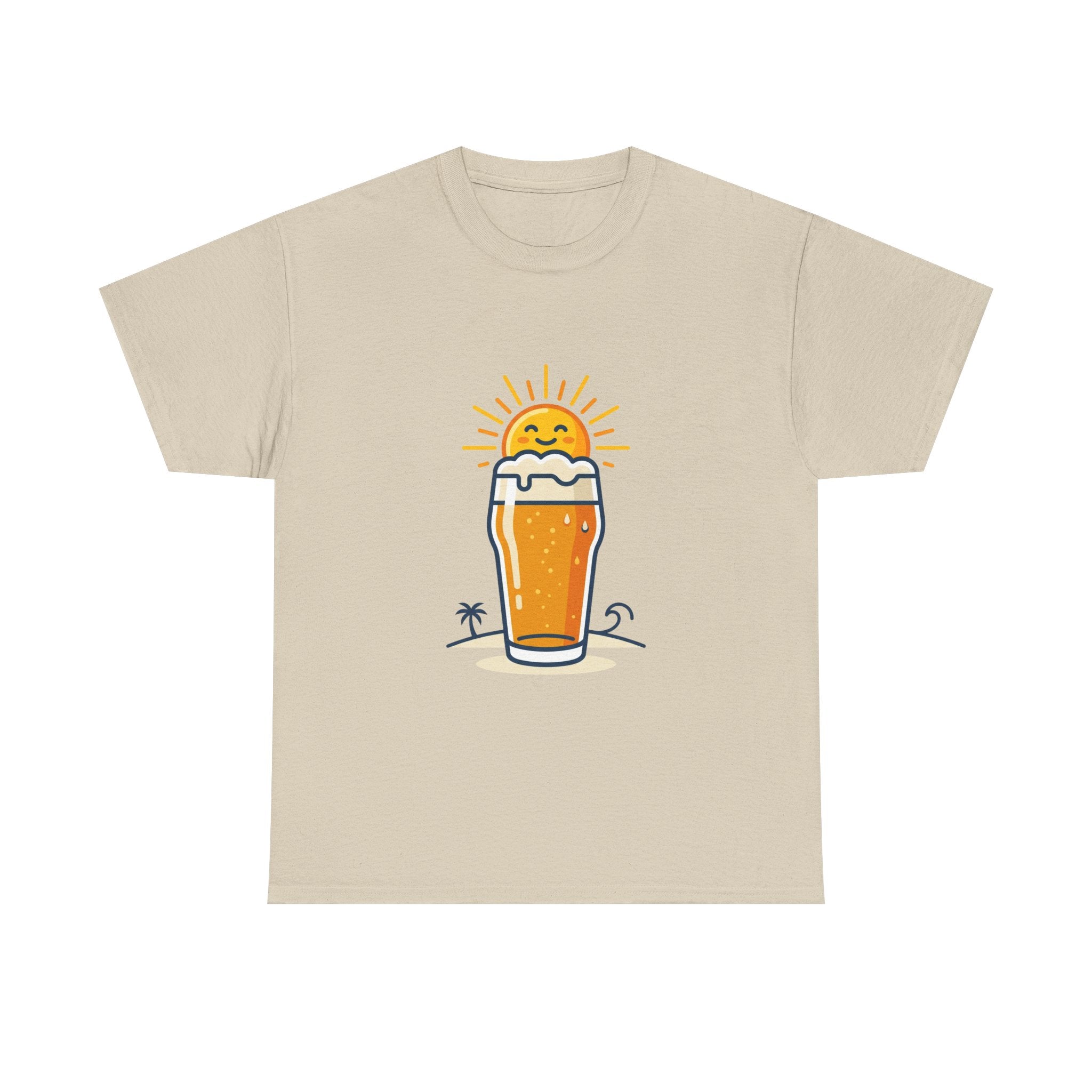 Beer Sun Tee — Sunny Beach Beer Graphic T-Shirt