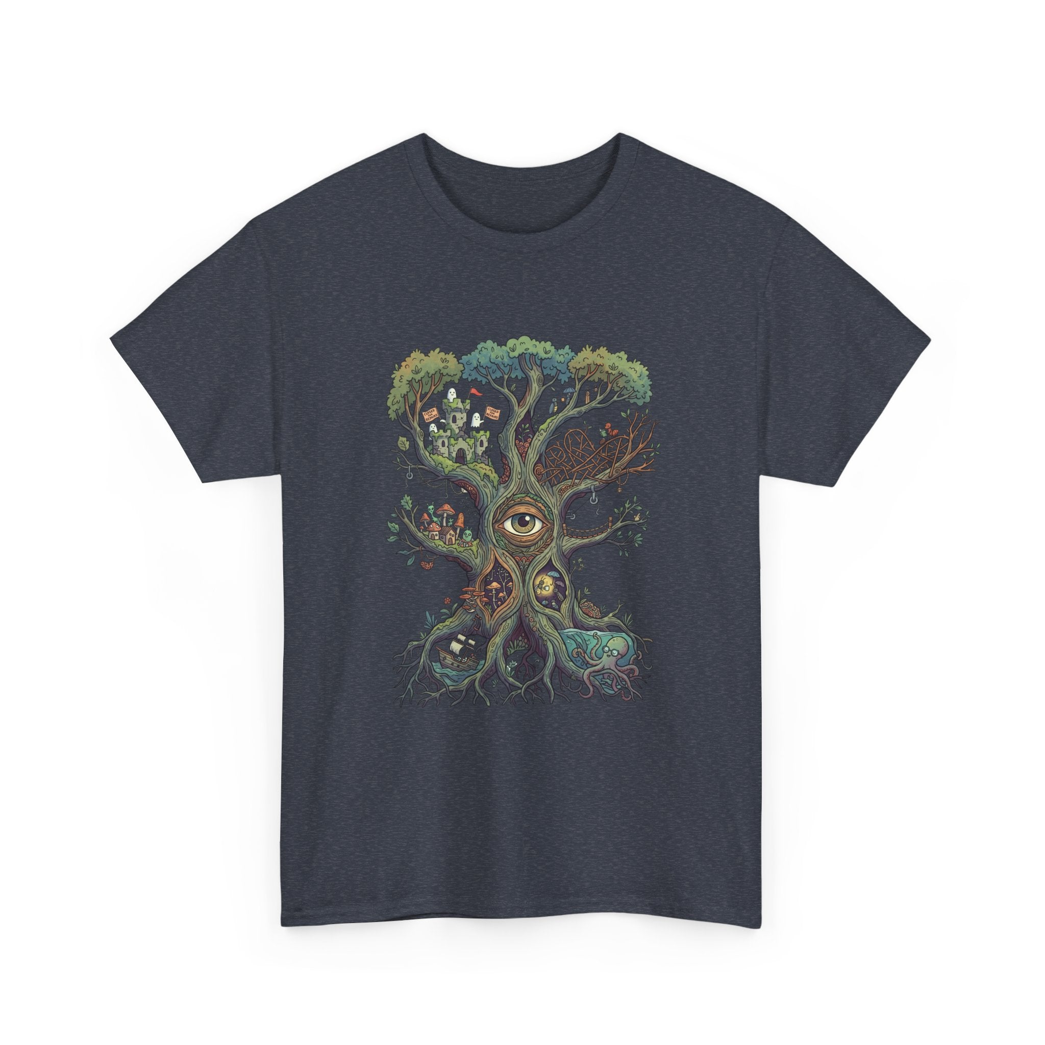 Tree of Life T-Shirt — Mystical Woodland Nature Graphic Tee