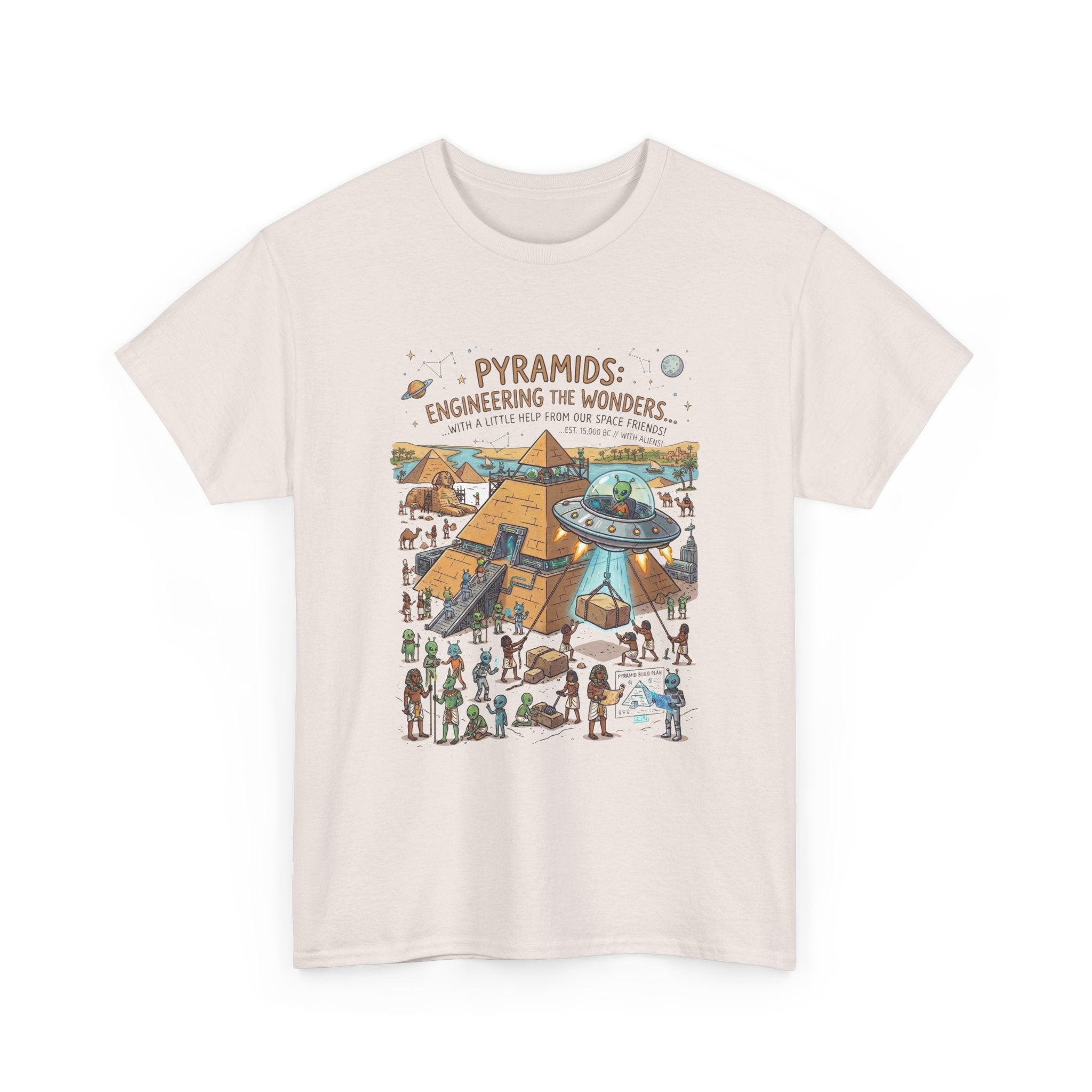 Pyramids: Engineering the Wonders Graphic Tee