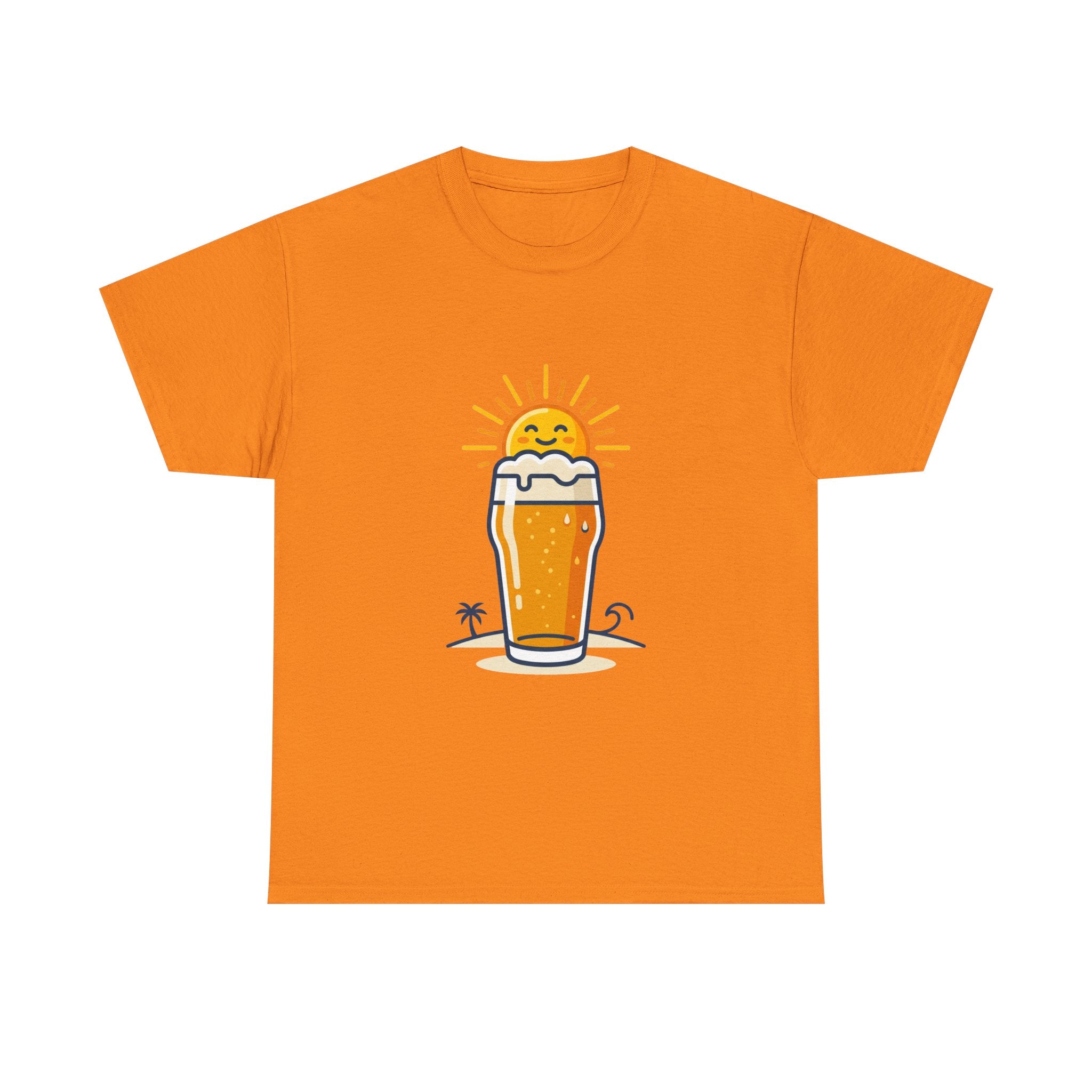 Beer Sun Tee — Sunny Beach Beer Graphic T-Shirt