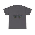 Sunglasses Reflection Tee — Tropical Beach & Palm Drink Graphic T-Shirt