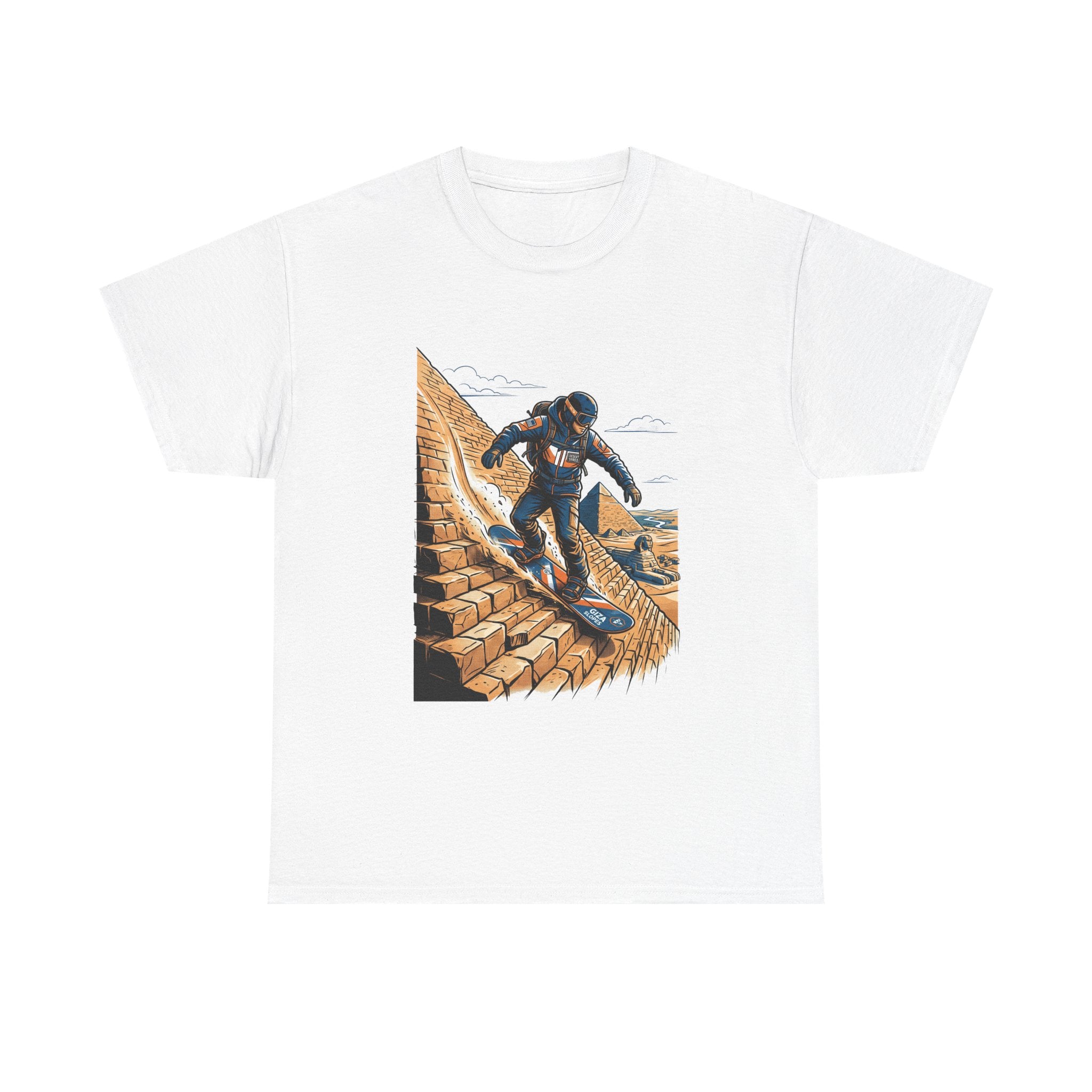 Snowboarder Pyramid Graphic Tee