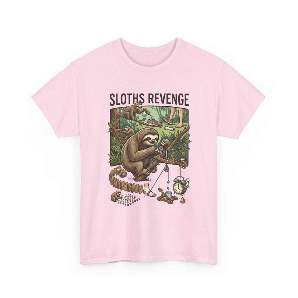 Sloths Revenge T-Shirt — Funny Retro Sloth Graphic Tee