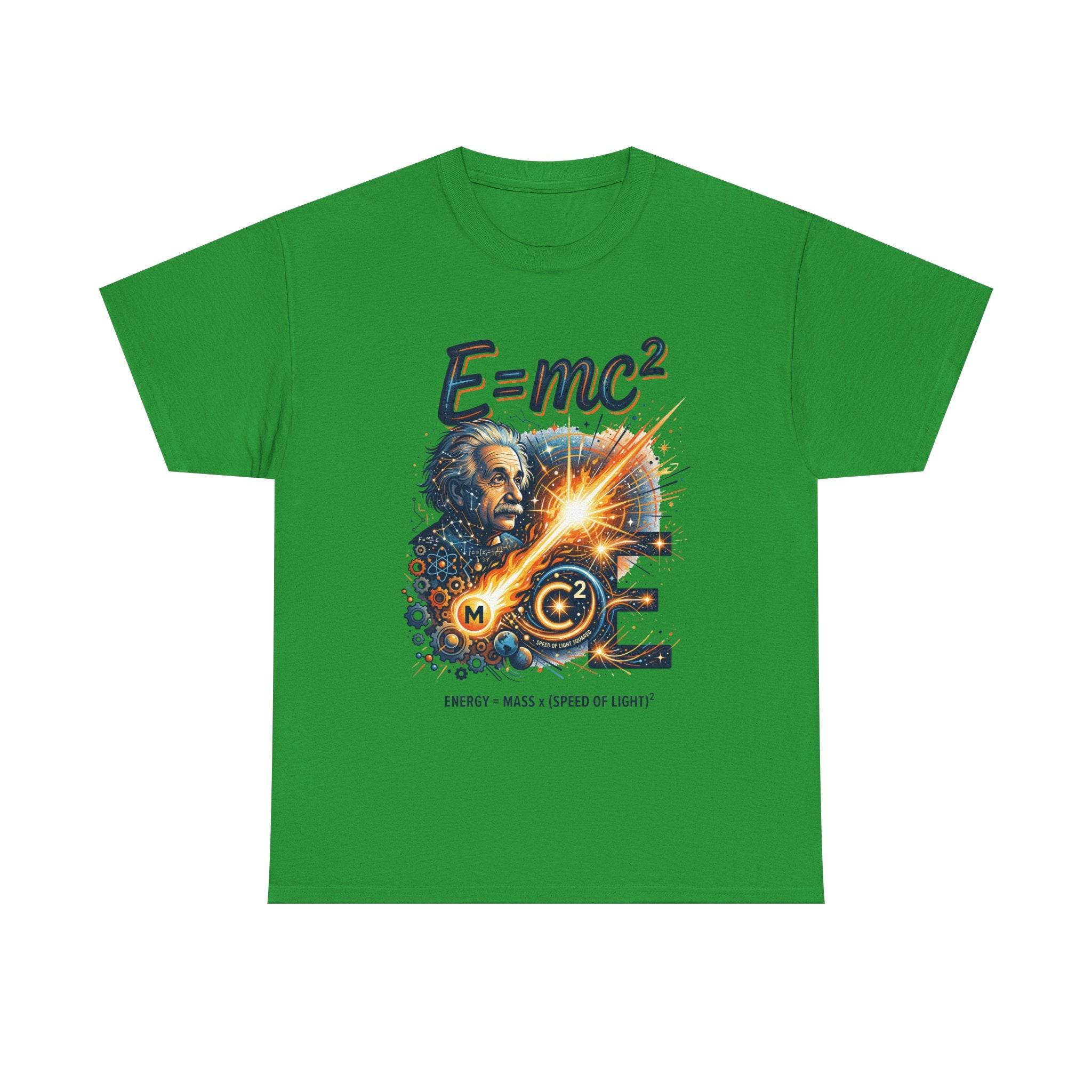 E=mc Einstein Physics T-Shirt — Science Lover Tee