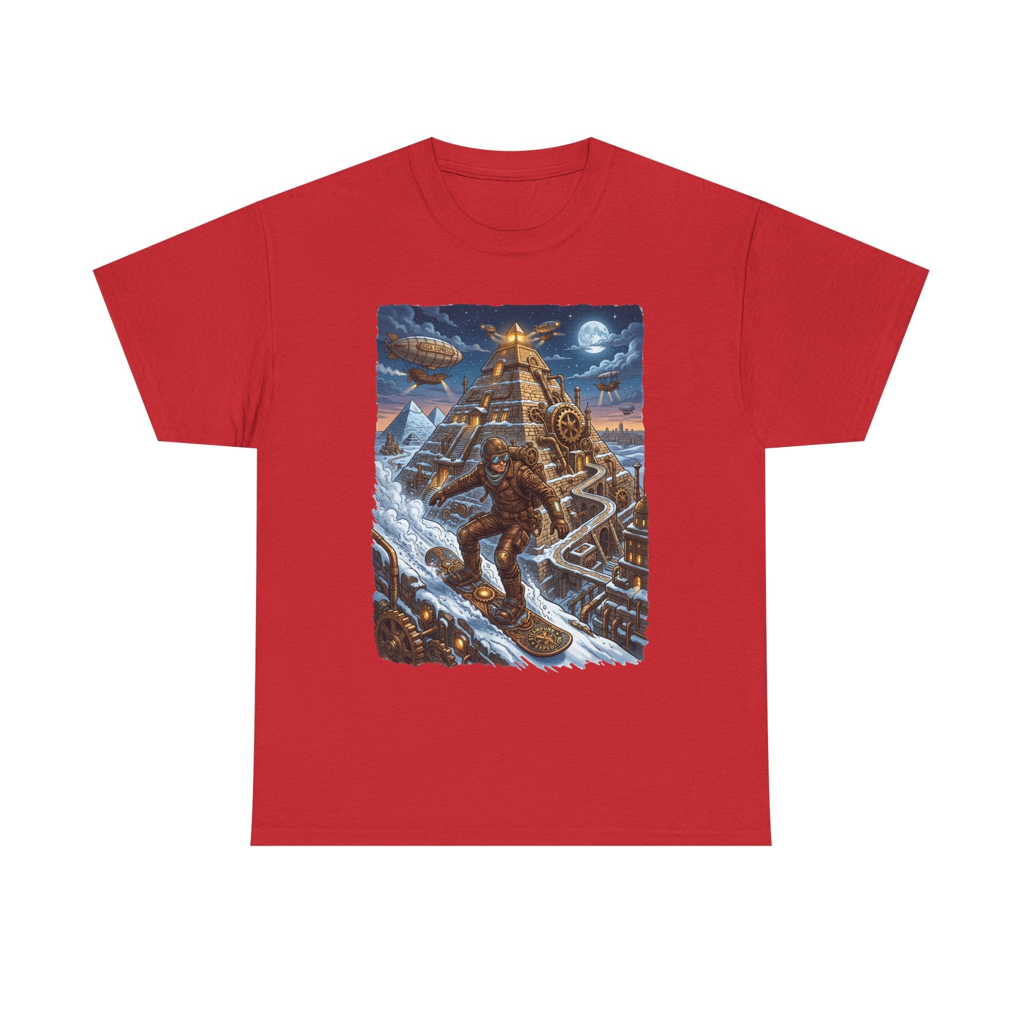 Aztec Pyramid Adventure T-Shirt — Fantasy Explorer Graphic Tee