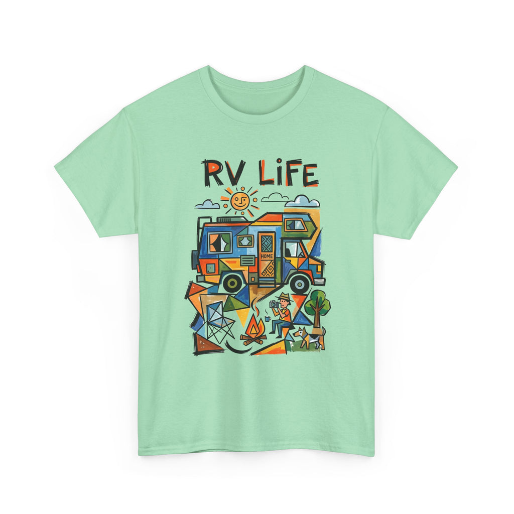RV Life T-Shirt — Retro Camper Roadtrip Tee for RV Travelers & Campers