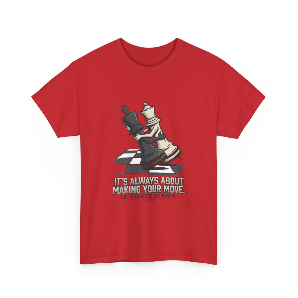 Chess Checkmate T‑Shirt – "The End Game Is Everything" Strategy Tee