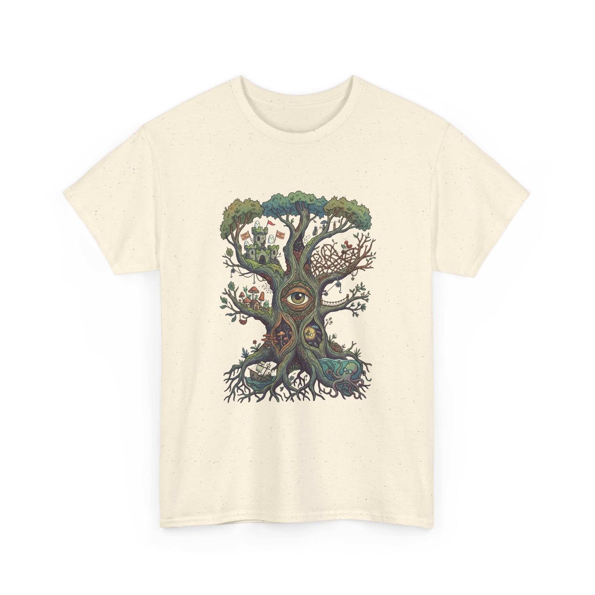 Tree of Life T-Shirt — Mystical Woodland Nature Graphic Tee