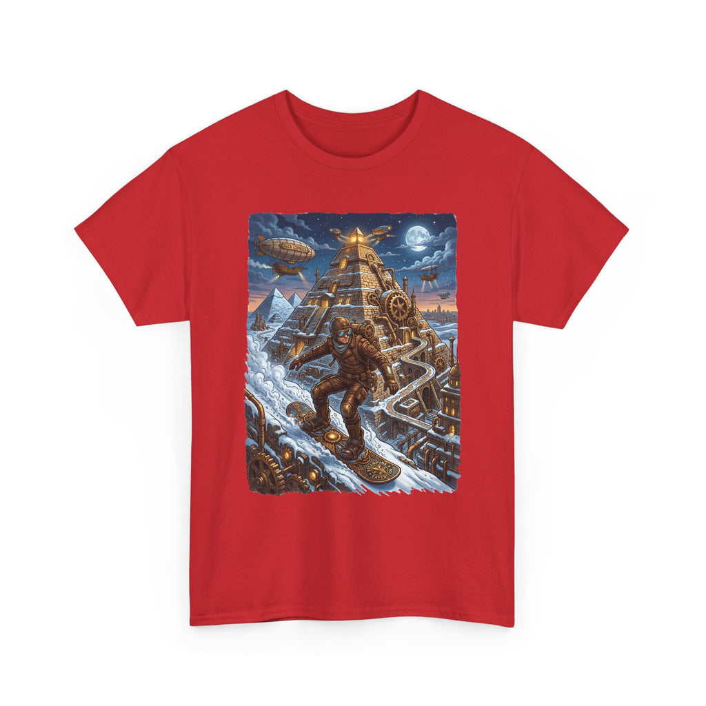 Aztec Pyramid Adventure T-Shirt — Fantasy Explorer Graphic Tee