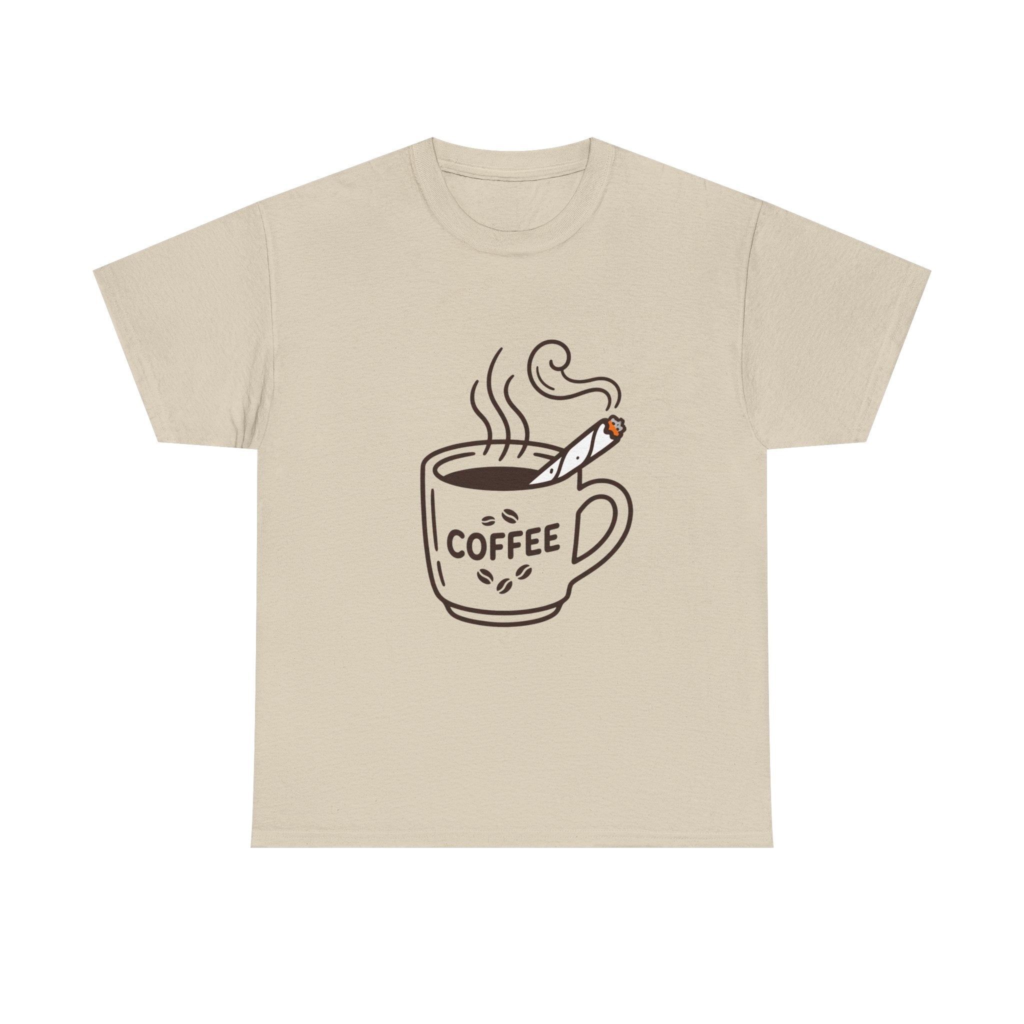 Coffee Cup T-Shirt — Cute Steaming Mug Graphic Tee