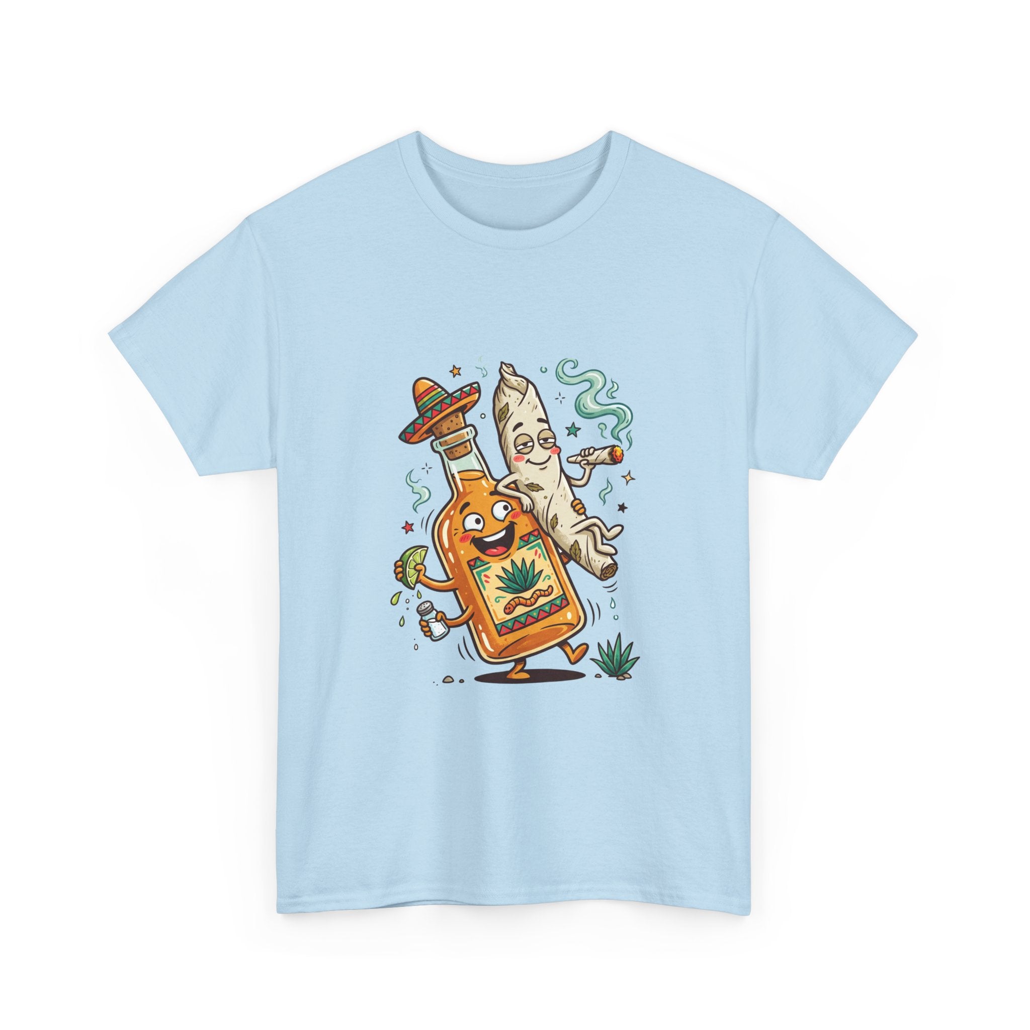 1 Tequila & Taco Dancing T‑Shirt — Funny Mexican Food Party Tee
