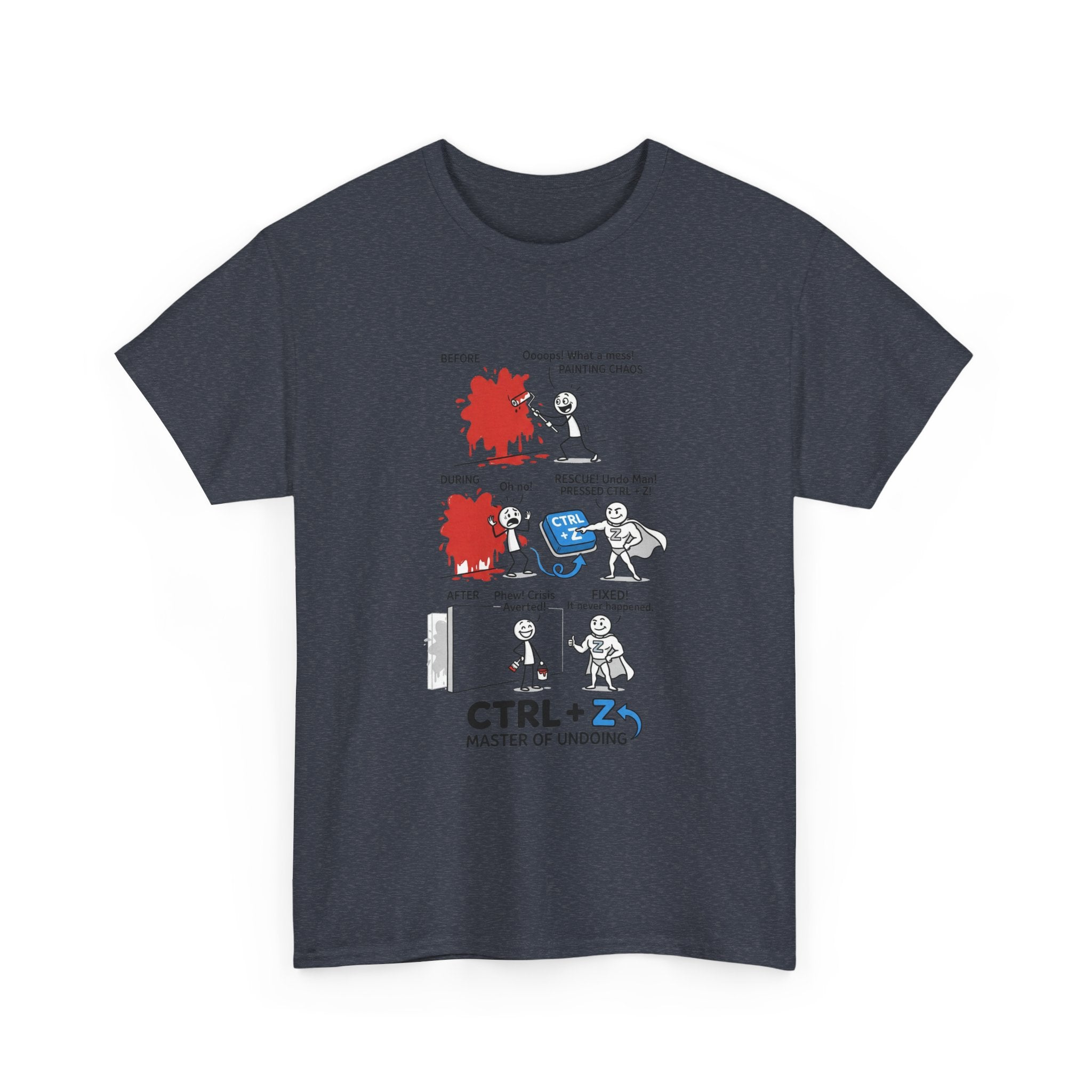 CTRL + Z Master of Undoing T-Shirt