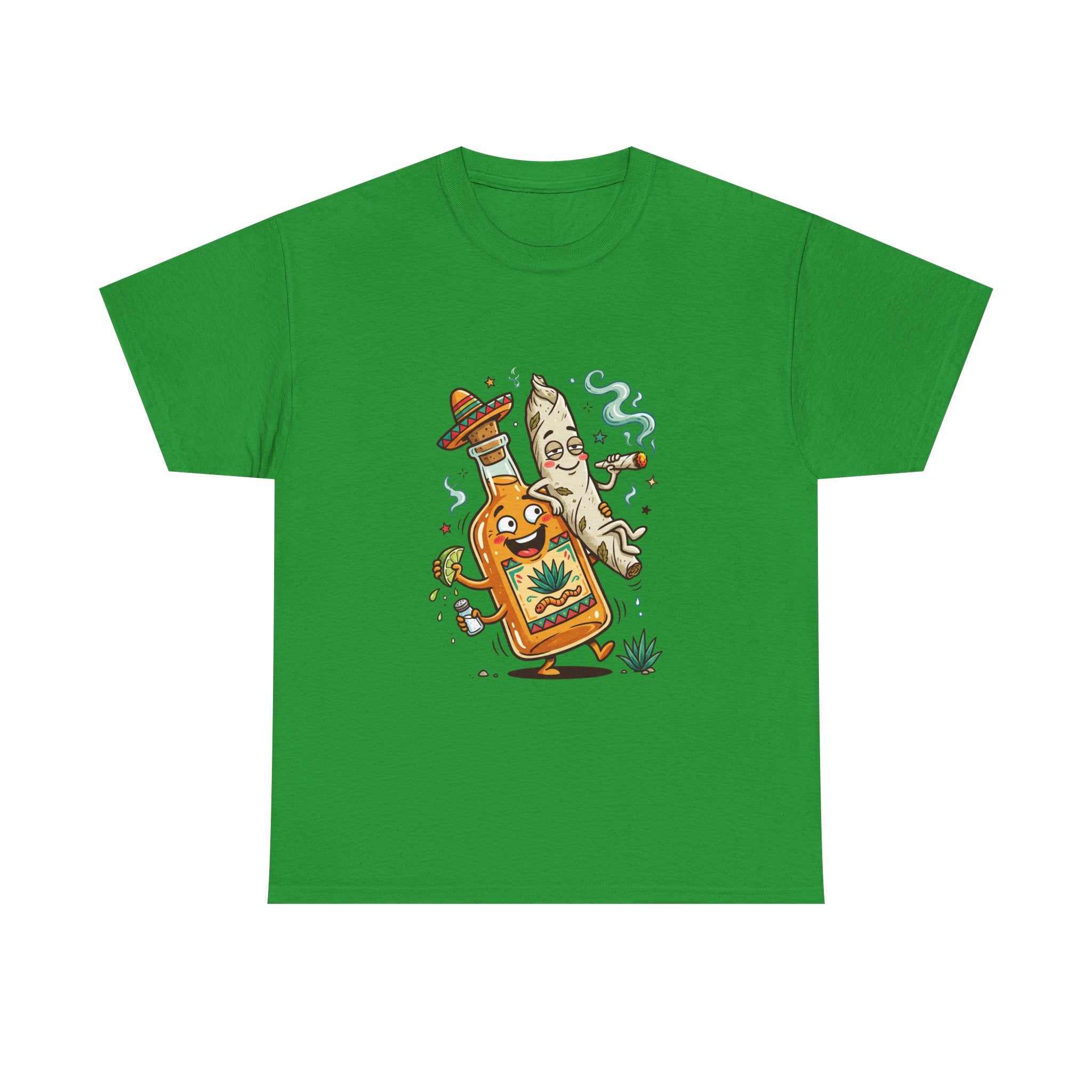 1 Tequila & Taco Dancing T‑Shirt — Funny Mexican Food Party Tee