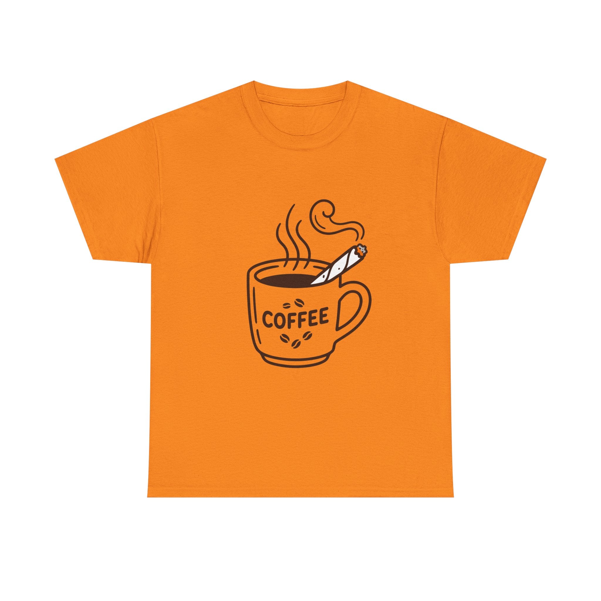Coffee Cup T-Shirt — Cute Steaming Mug Graphic Tee
