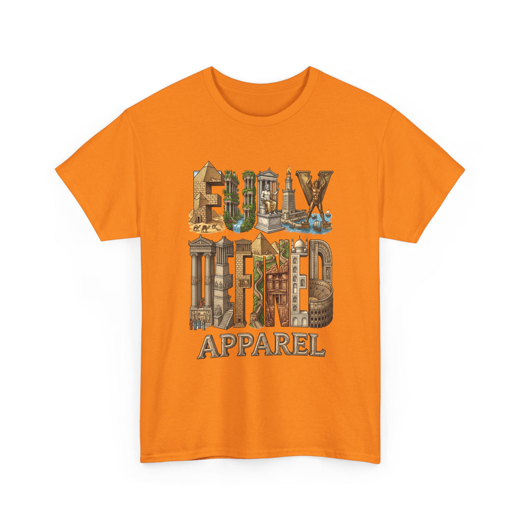Fully Defined Apparel T‑Shirt — Wonders of the World Graphic Tee