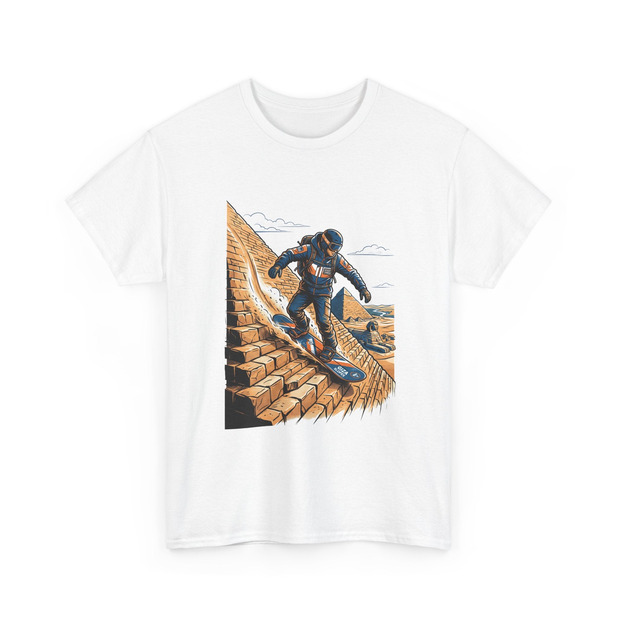 Snowboarder Pyramid Graphic Tee