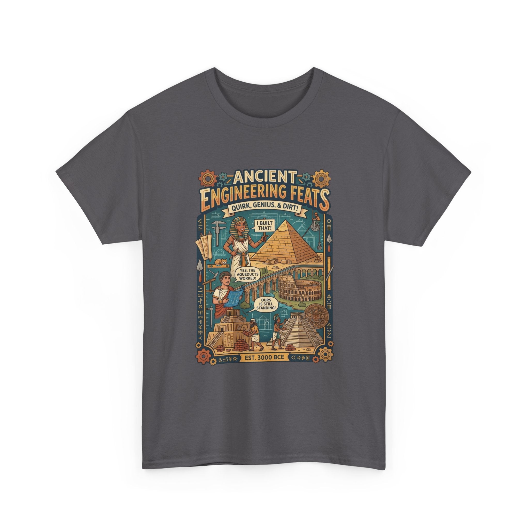 Ancient Engineering Feats Tee Pyramid