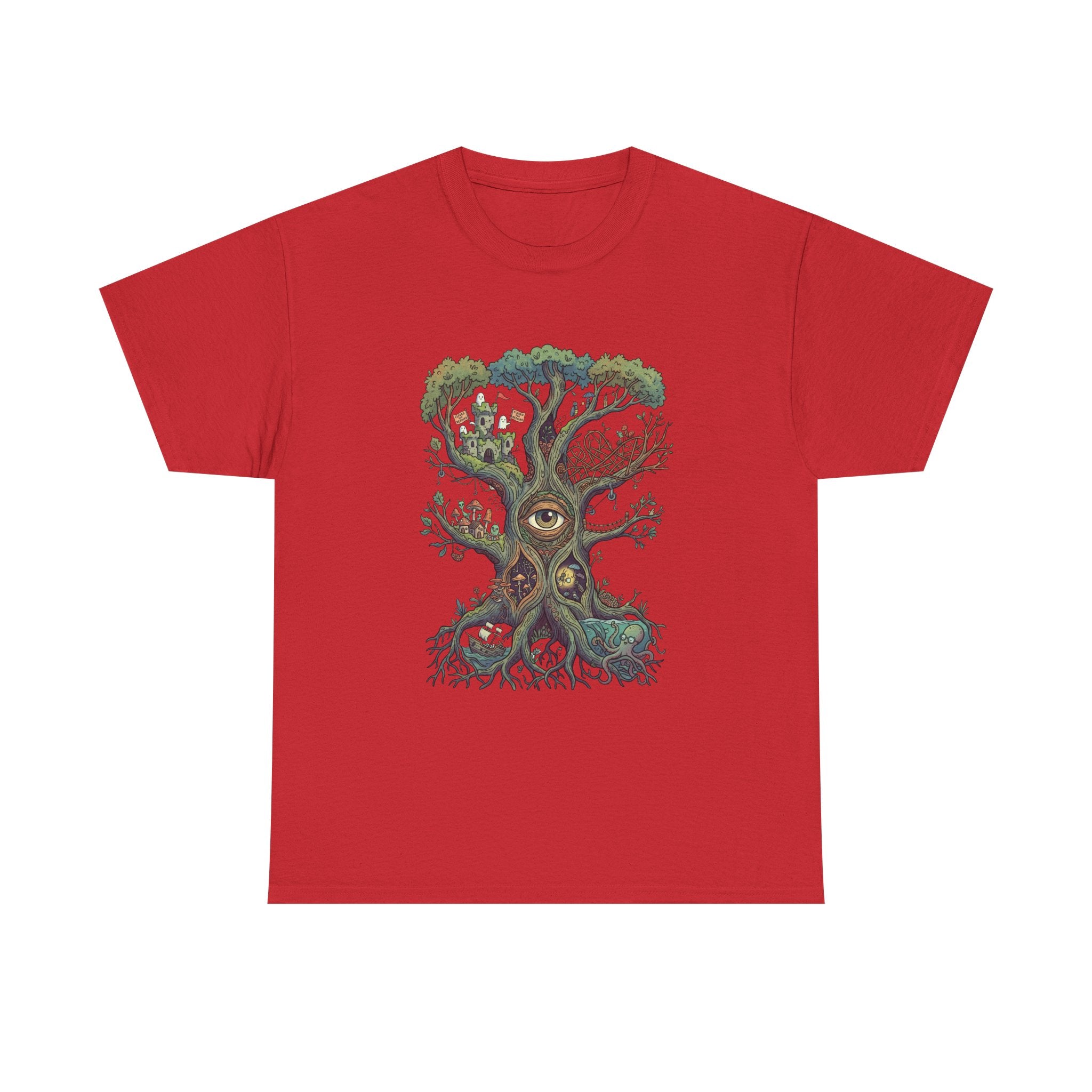 Tree of Life T-Shirt — Mystical Woodland Nature Graphic Tee