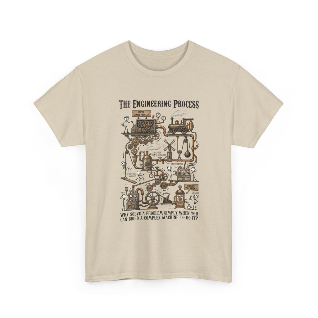 Engineering Process T-Shirt – Over Engineering Tee