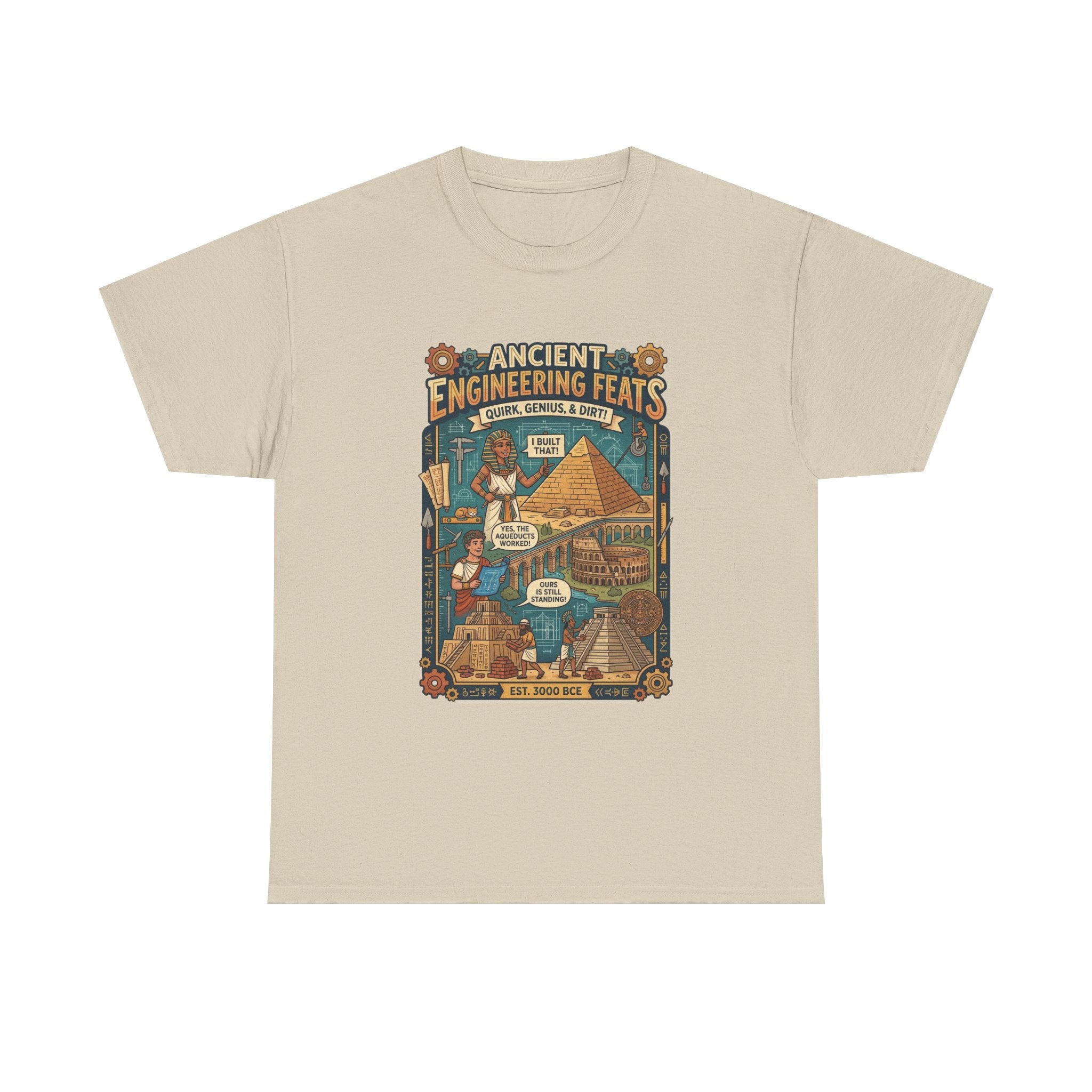 Ancient Engineering Feats Tee Pyramid