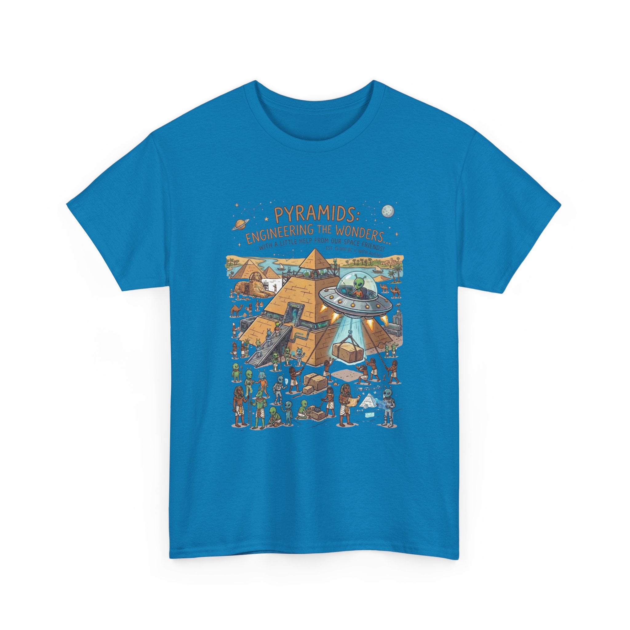 Pyramids: Engineering the Wonders Graphic Tee