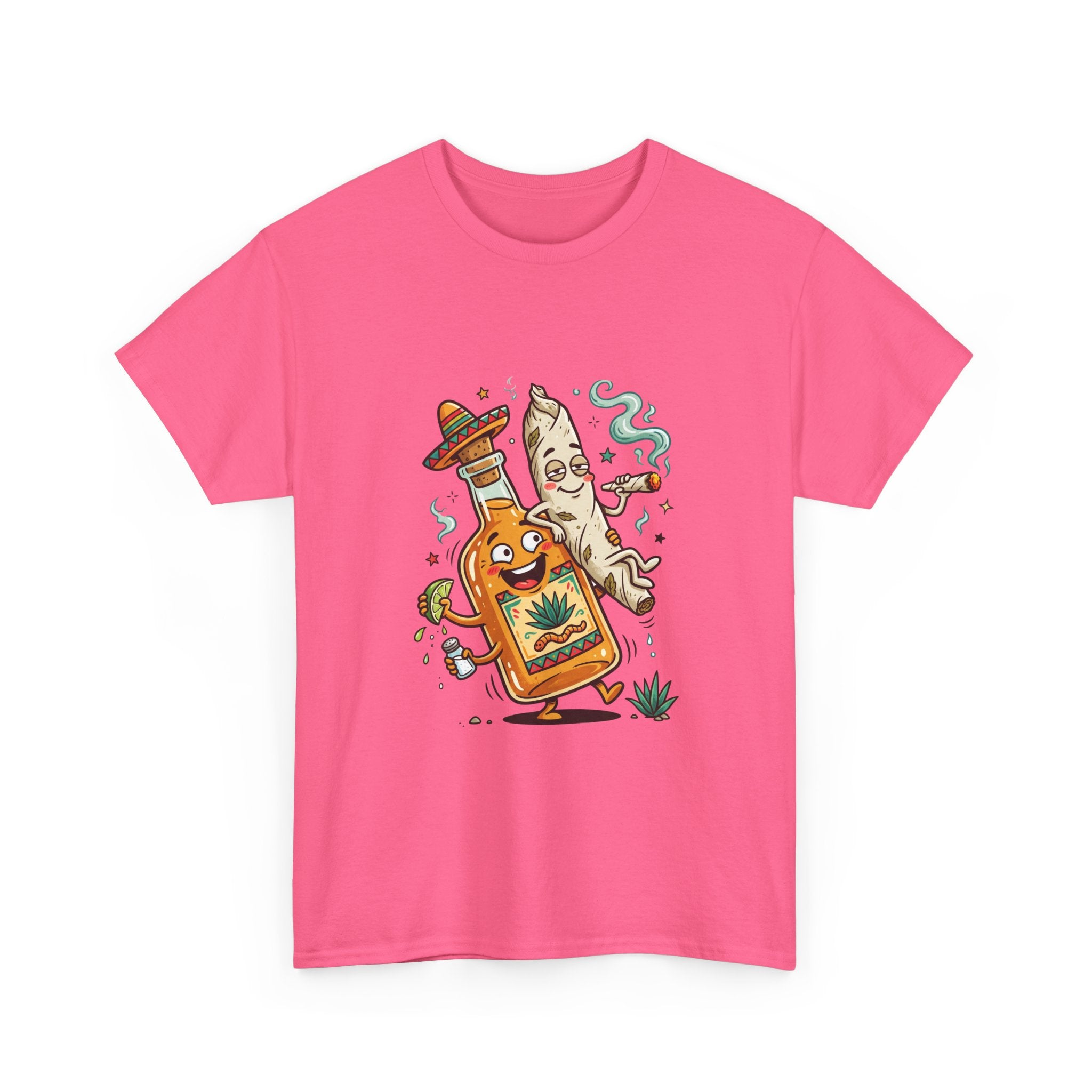 1 Tequila & Taco Dancing T‑Shirt — Funny Mexican Food Party Tee