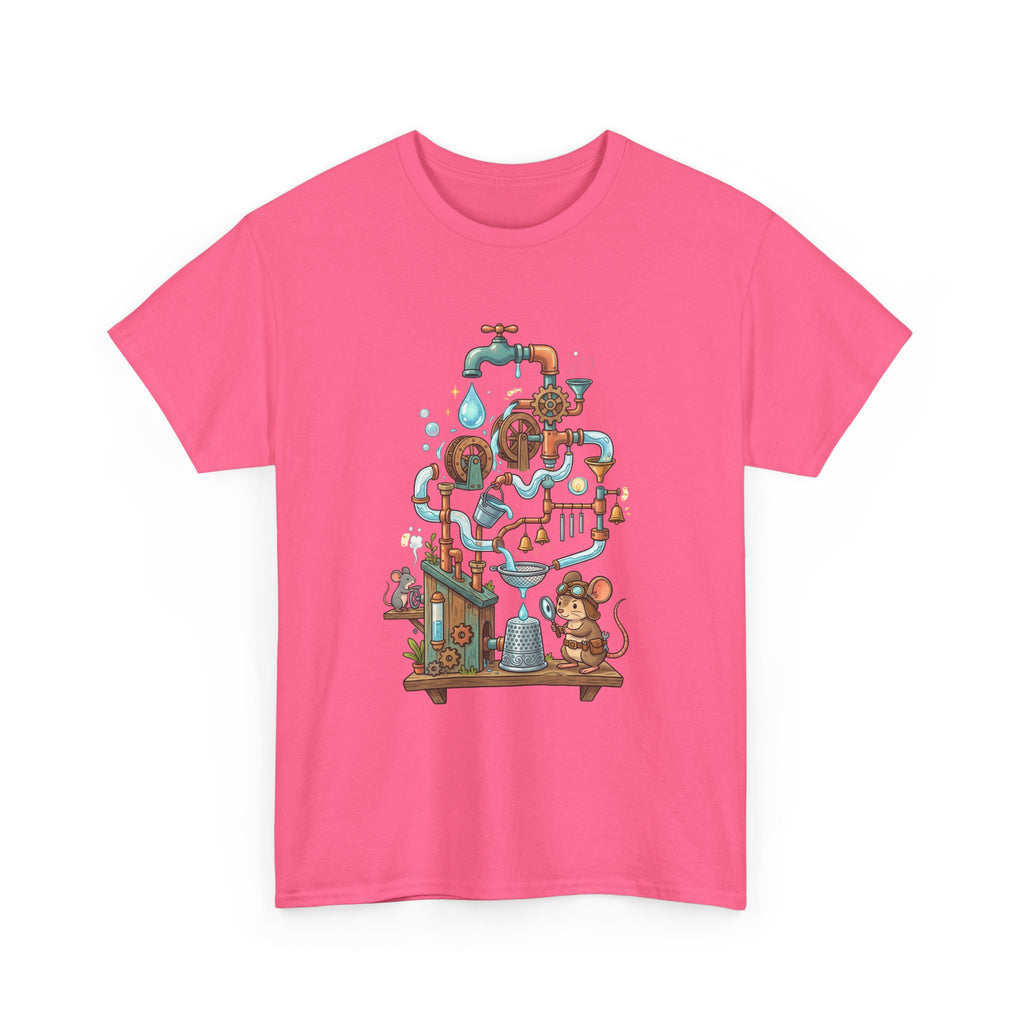 Water Machine T-Shirt — Cute Mouse Contraption Tee