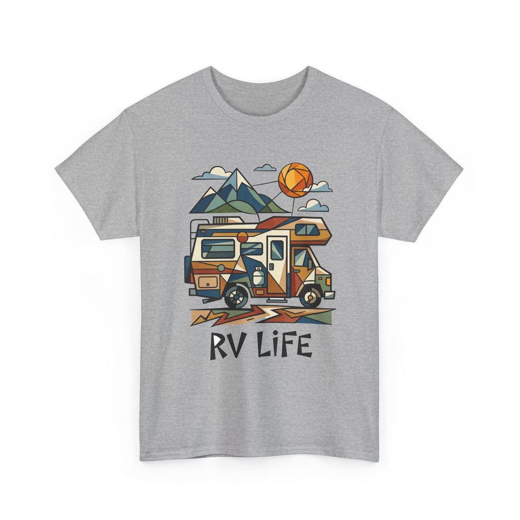 RV Life T‑Shirt — Vintage Camper Graphic Tee for RVers & Road Trip Lovers