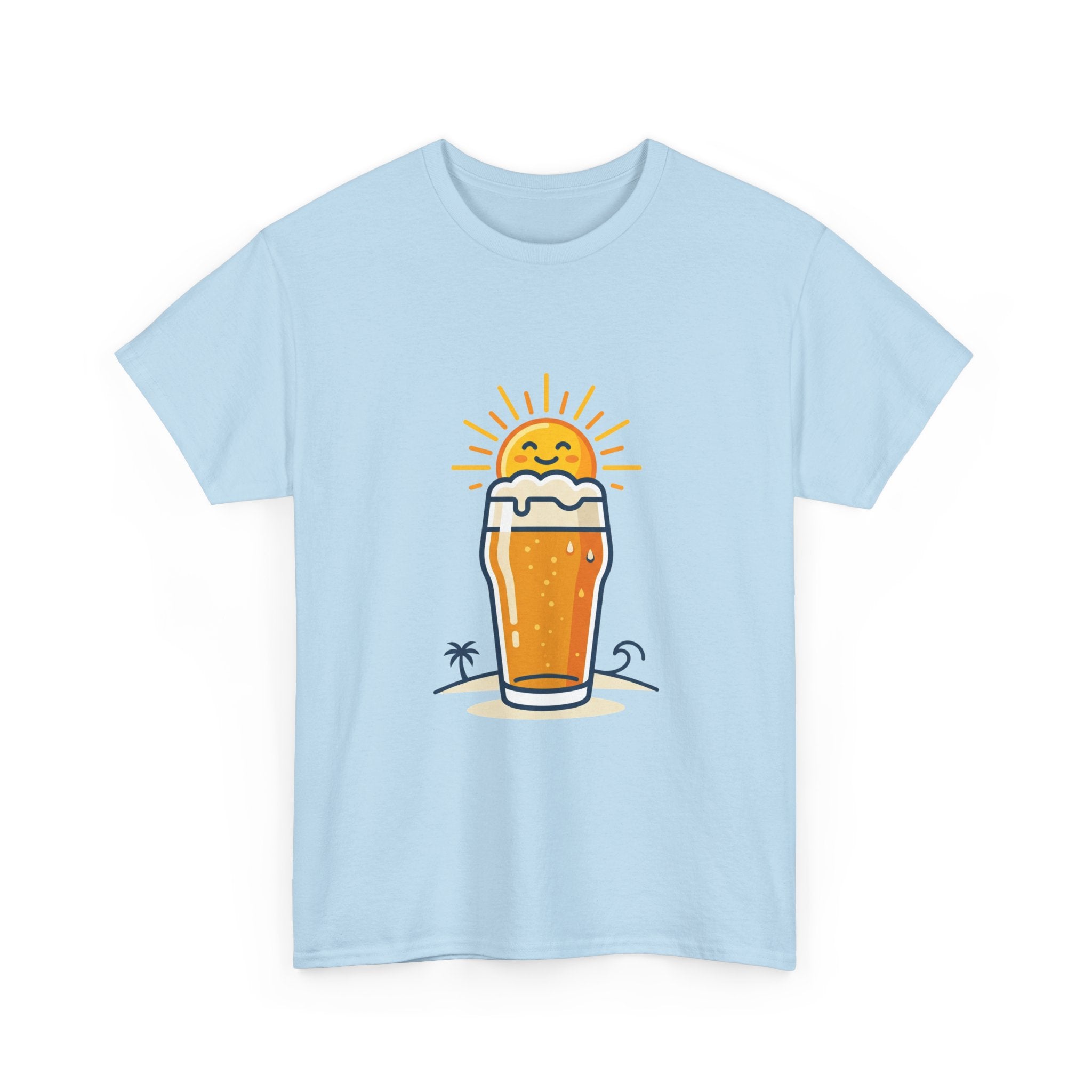 Beer Sun Tee — Sunny Beach Beer Graphic T-Shirt