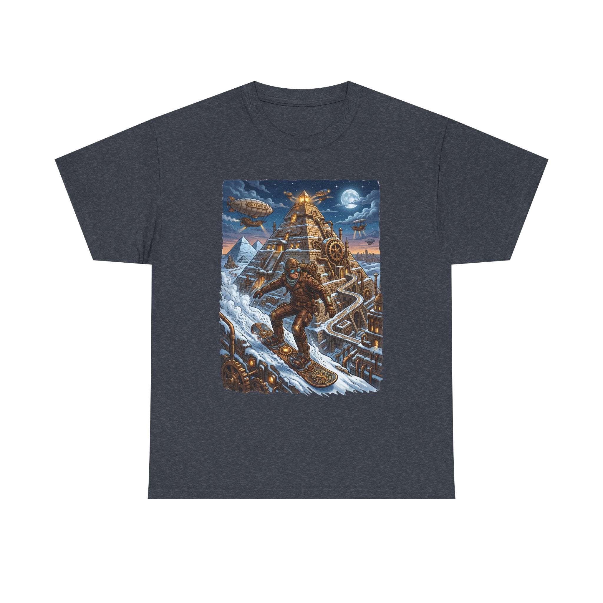 Aztec Pyramid Adventure T-Shirt — Fantasy Explorer Graphic Tee