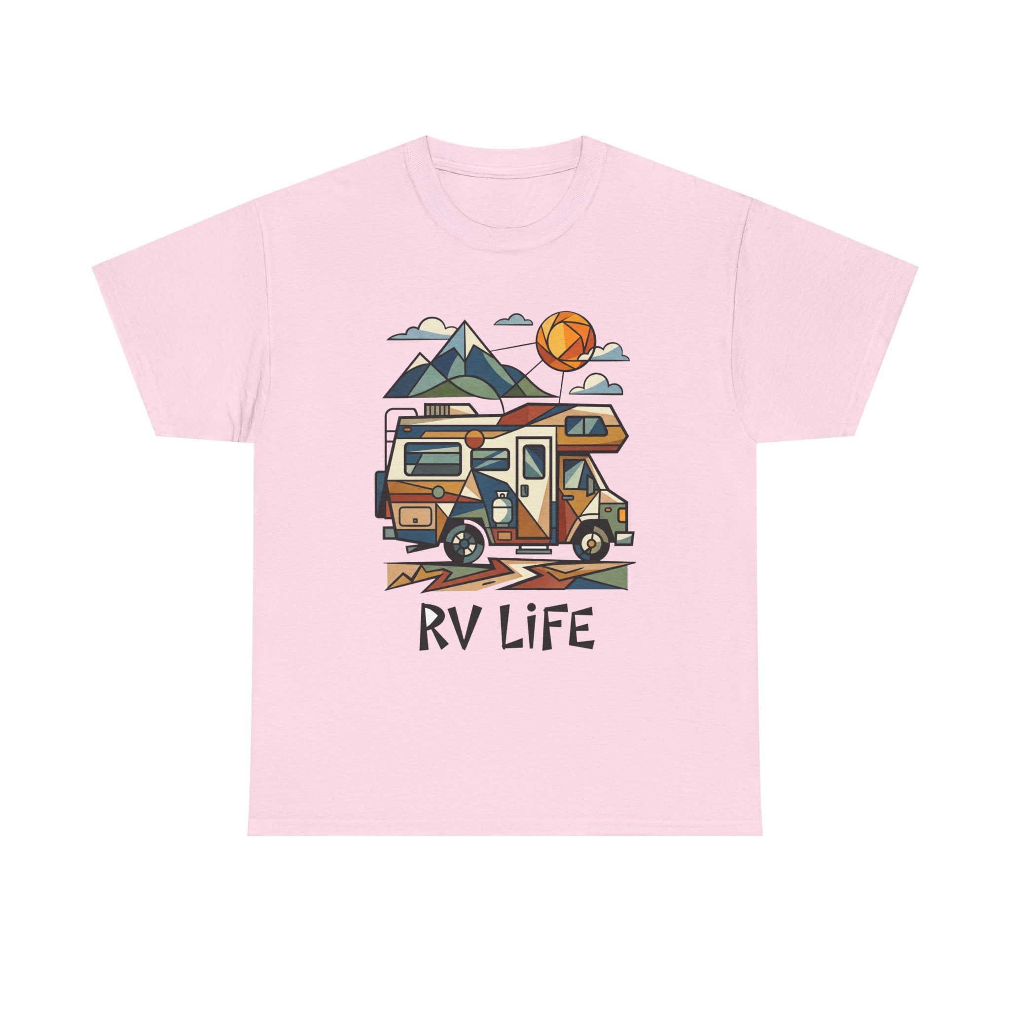 RV Life T‑Shirt — Vintage Camper Graphic Tee for RVers & Road Trip Lovers