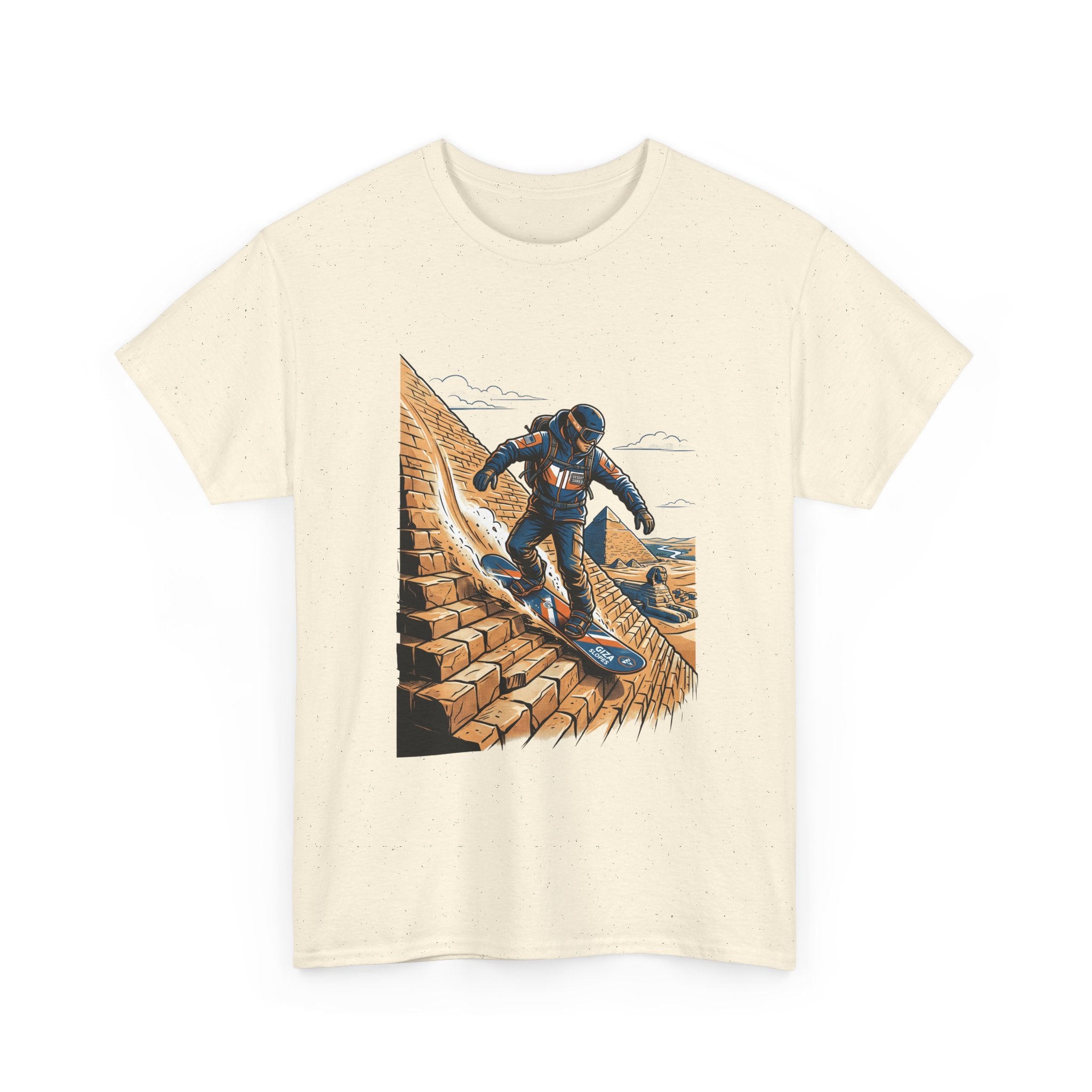 Snowboarder Pyramid Graphic Tee