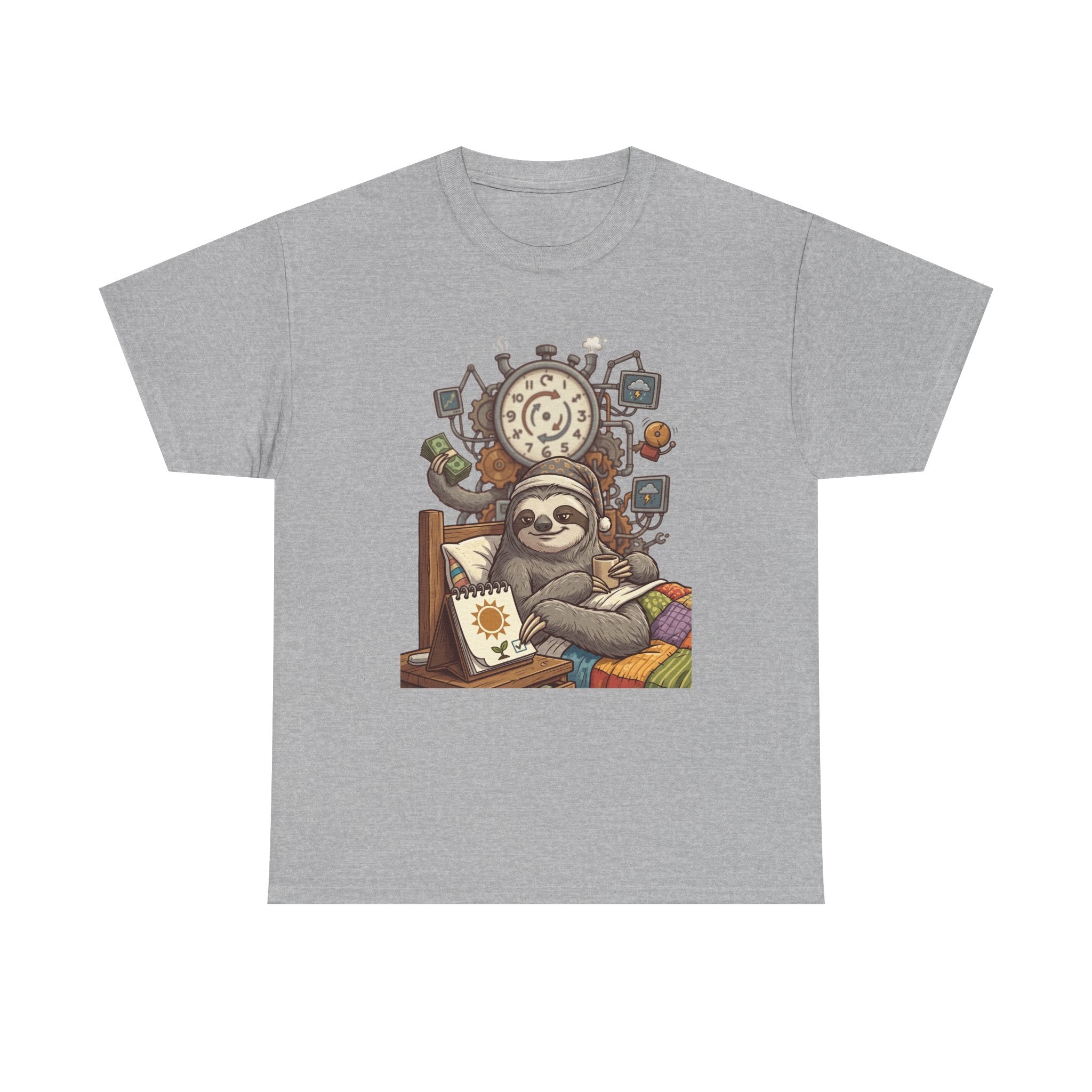 Sloth Cozy Vibes T‑Shirt