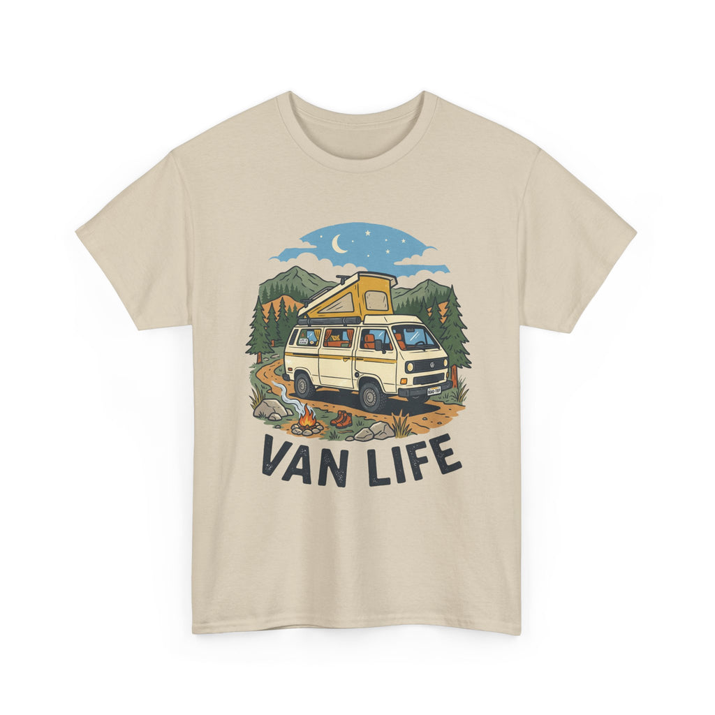 Van Life Tee — Vintage Camper Graphic T-Shirt