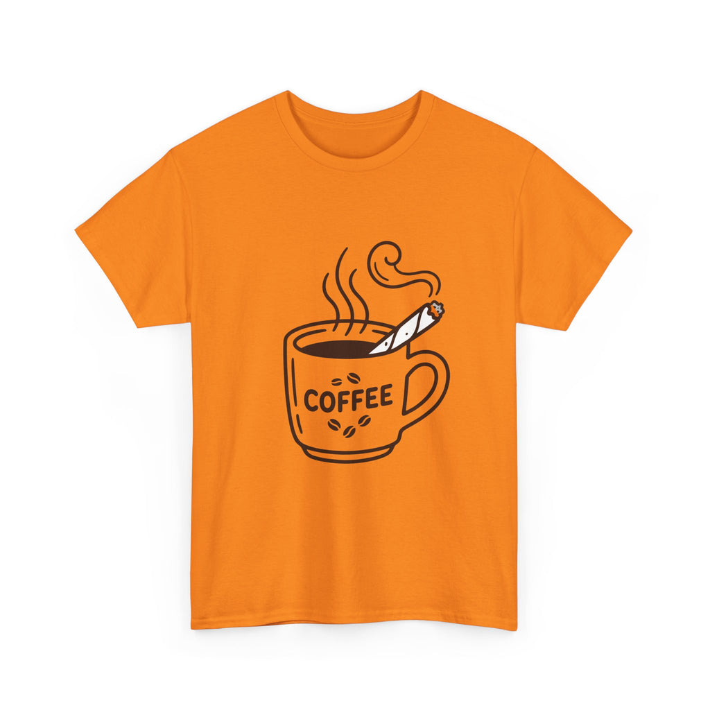 Coffee Cup T-Shirt — Cute Steaming Mug Graphic Tee
