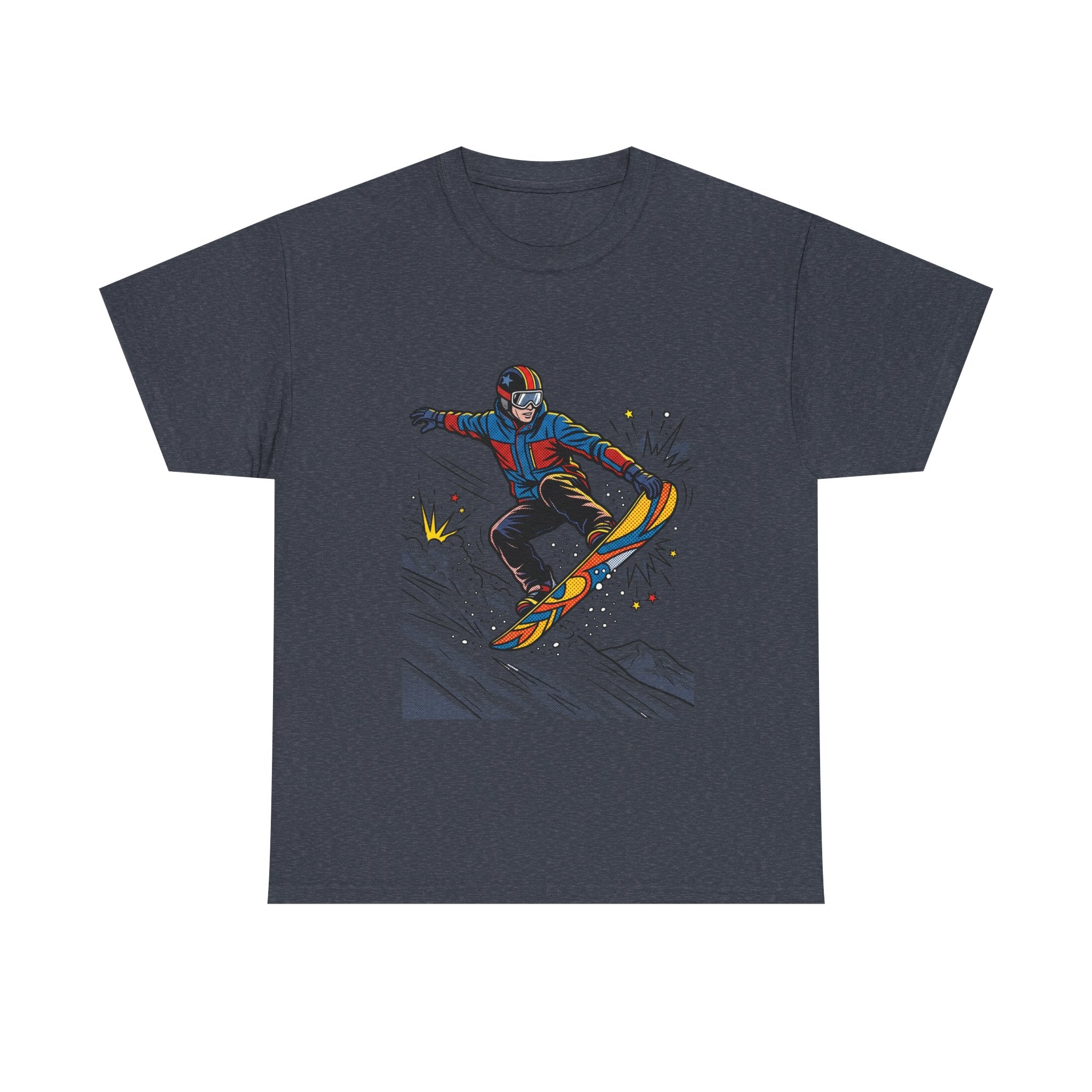 Snowboarder Graphic Tee - Winter Sports Snowboarding Shirt