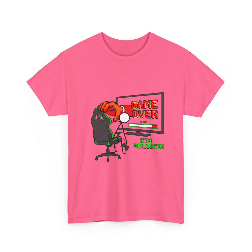 Gamer "Game Over I'm Cooked" T-Shirt