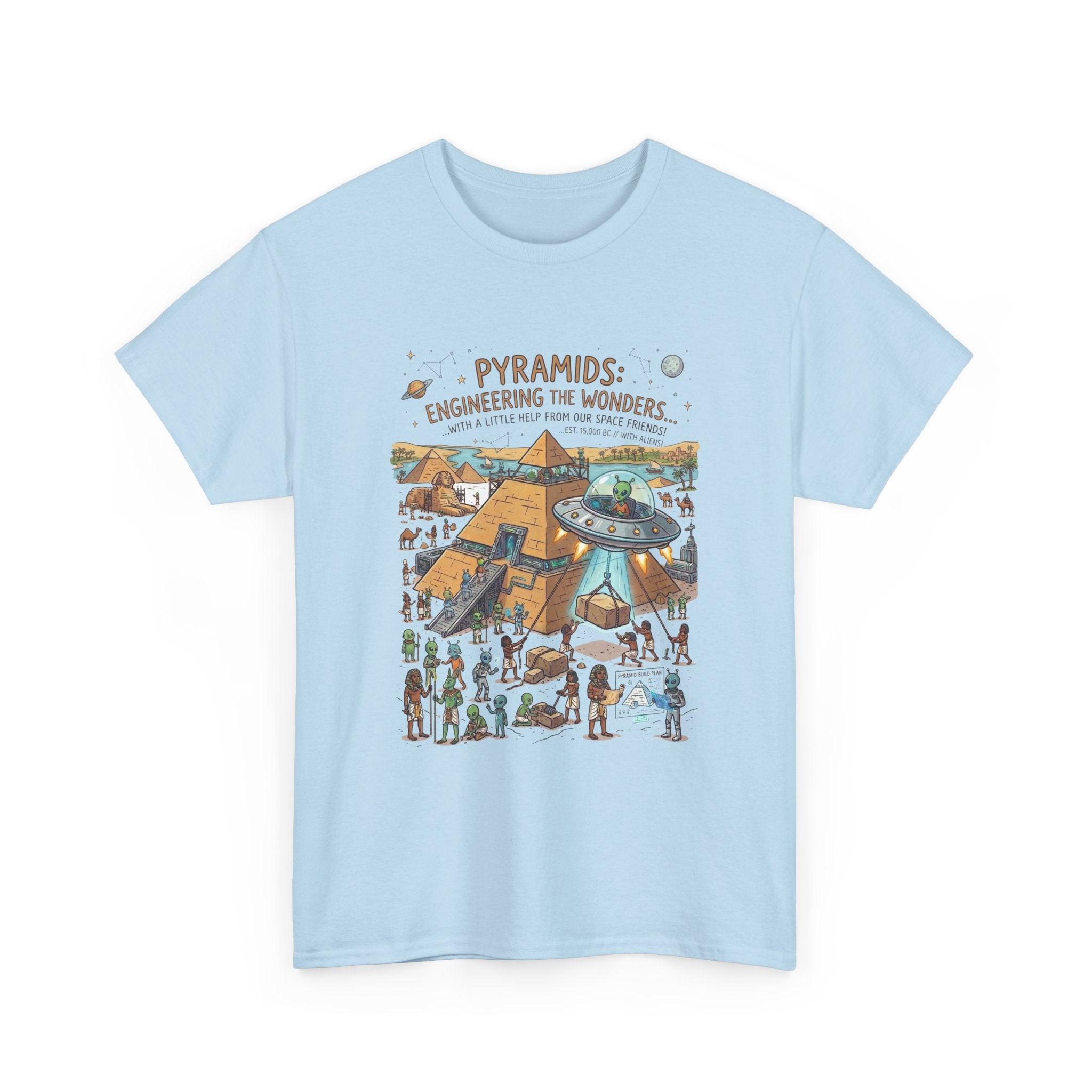 Pyramids: Engineering the Wonders Graphic Tee