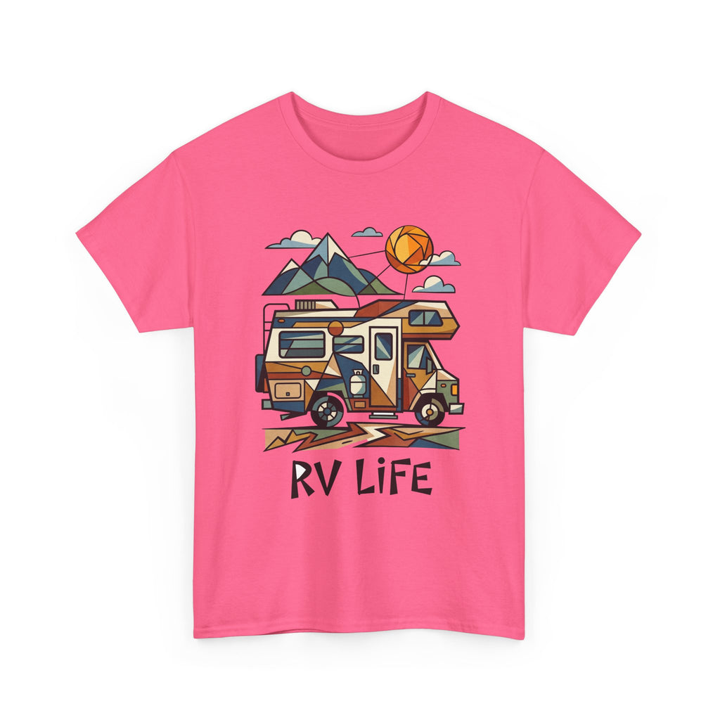 RV Life T‑Shirt — Vintage Camper Graphic Tee for RVers & Road Trip Lovers