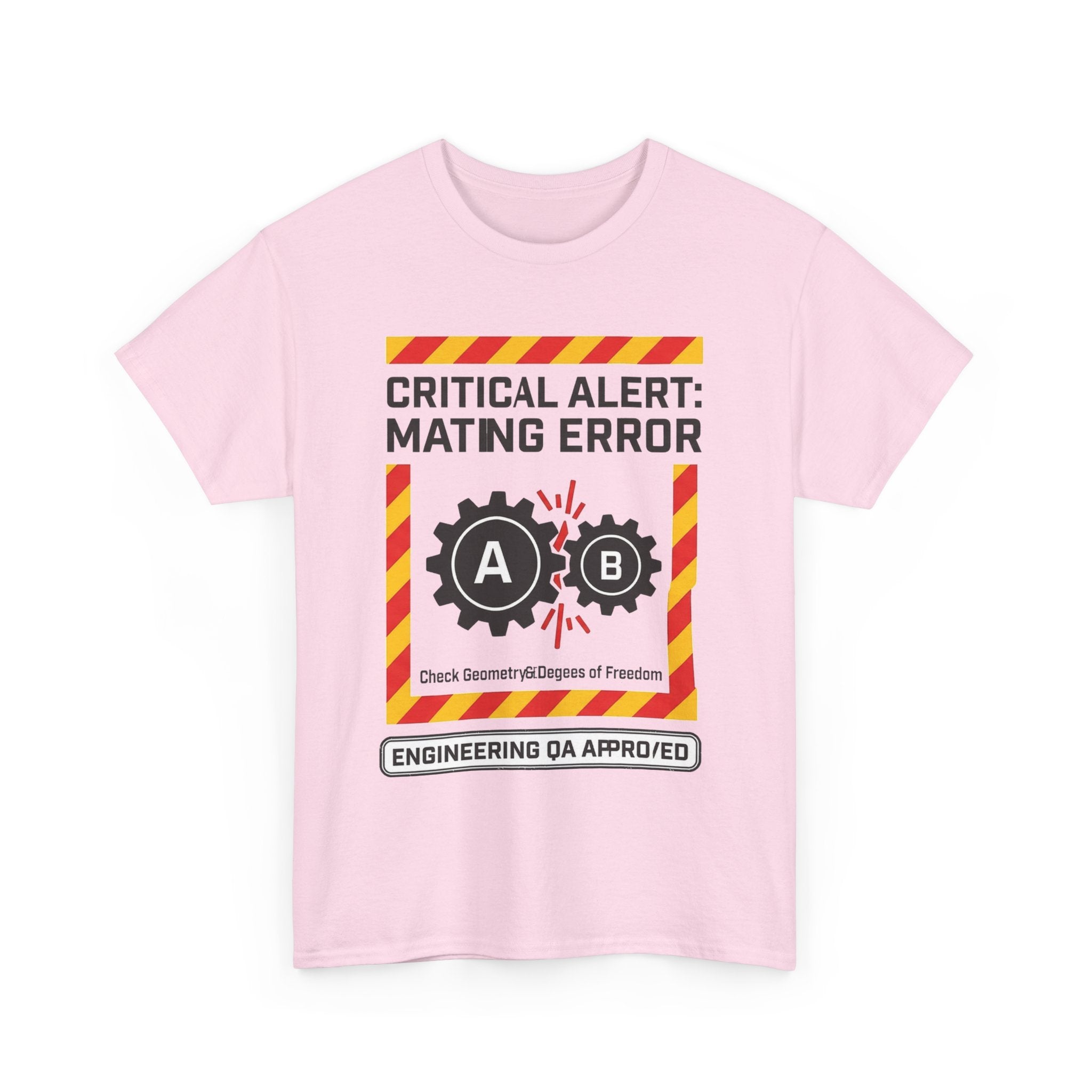 Mating Error T‑Shirt — Funny Engineering QA Alert Tee