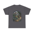 Medieval Disc Golf Adventure Tee — "The Great Kingdom Disc Golf Open" Graphic Shirt