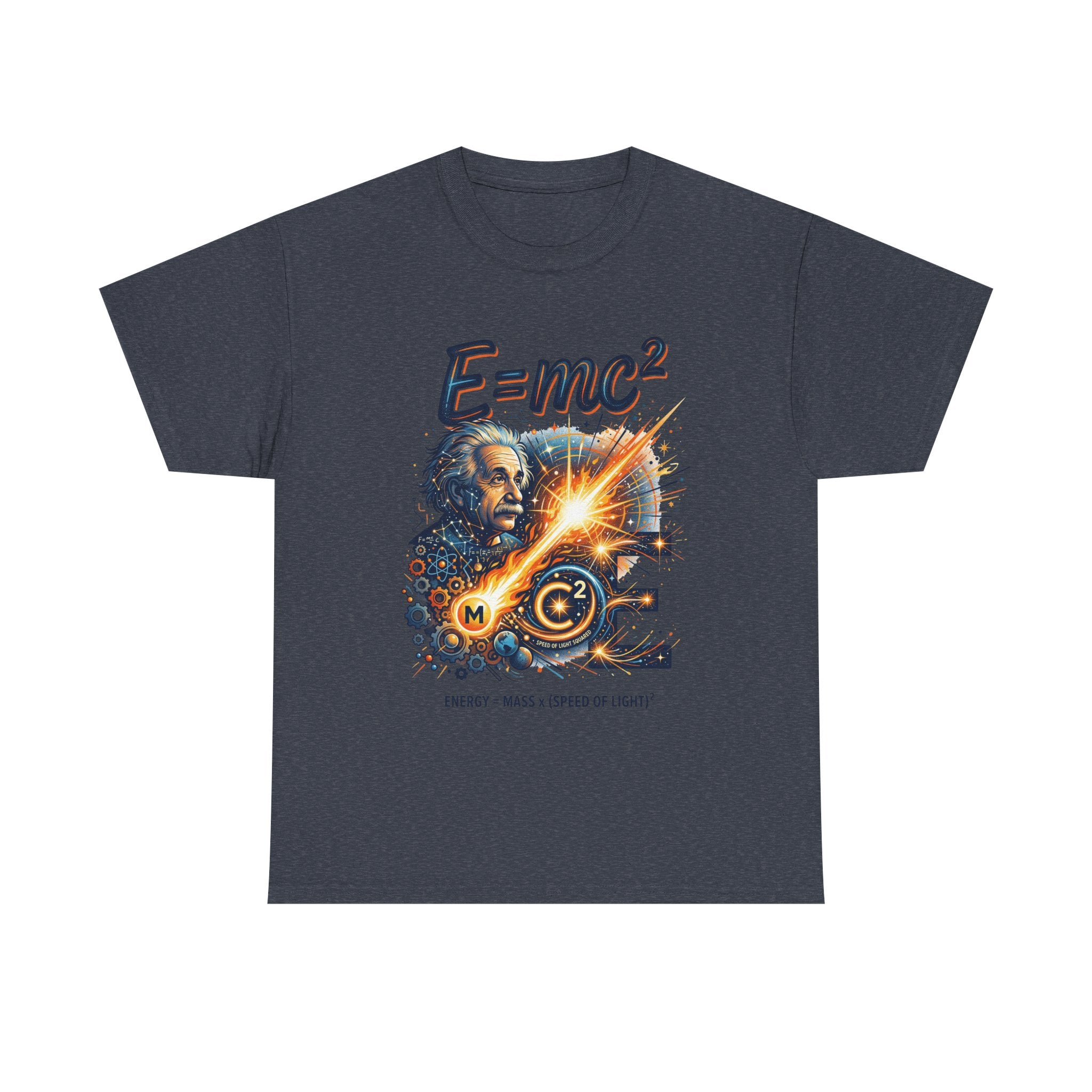 E=mc Einstein Physics T-Shirt — Science Lover Tee