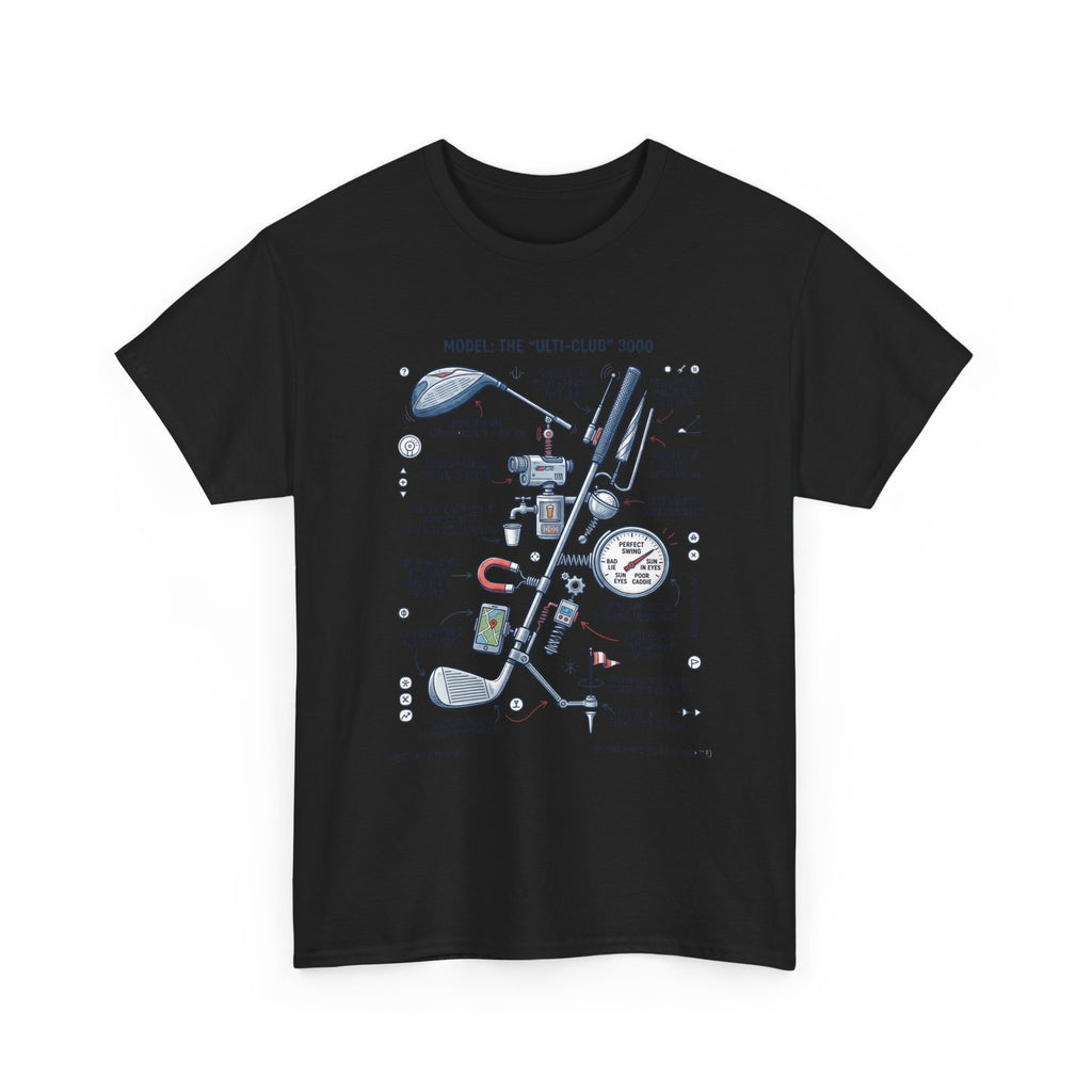 T-Shirt — Golf Club Diagram Vintage Schematic Tee